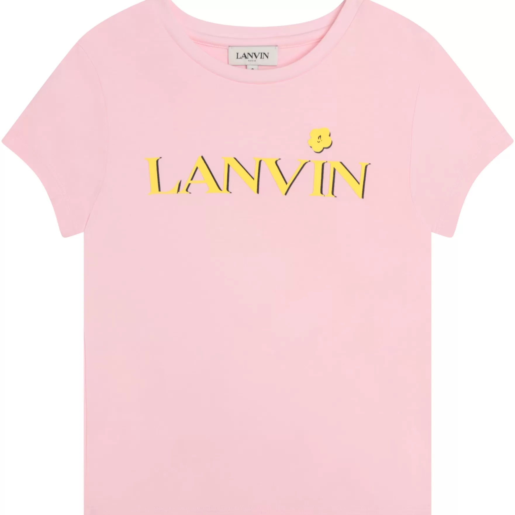 Meisje LANVIN Katoenen T-Shirt Met Print