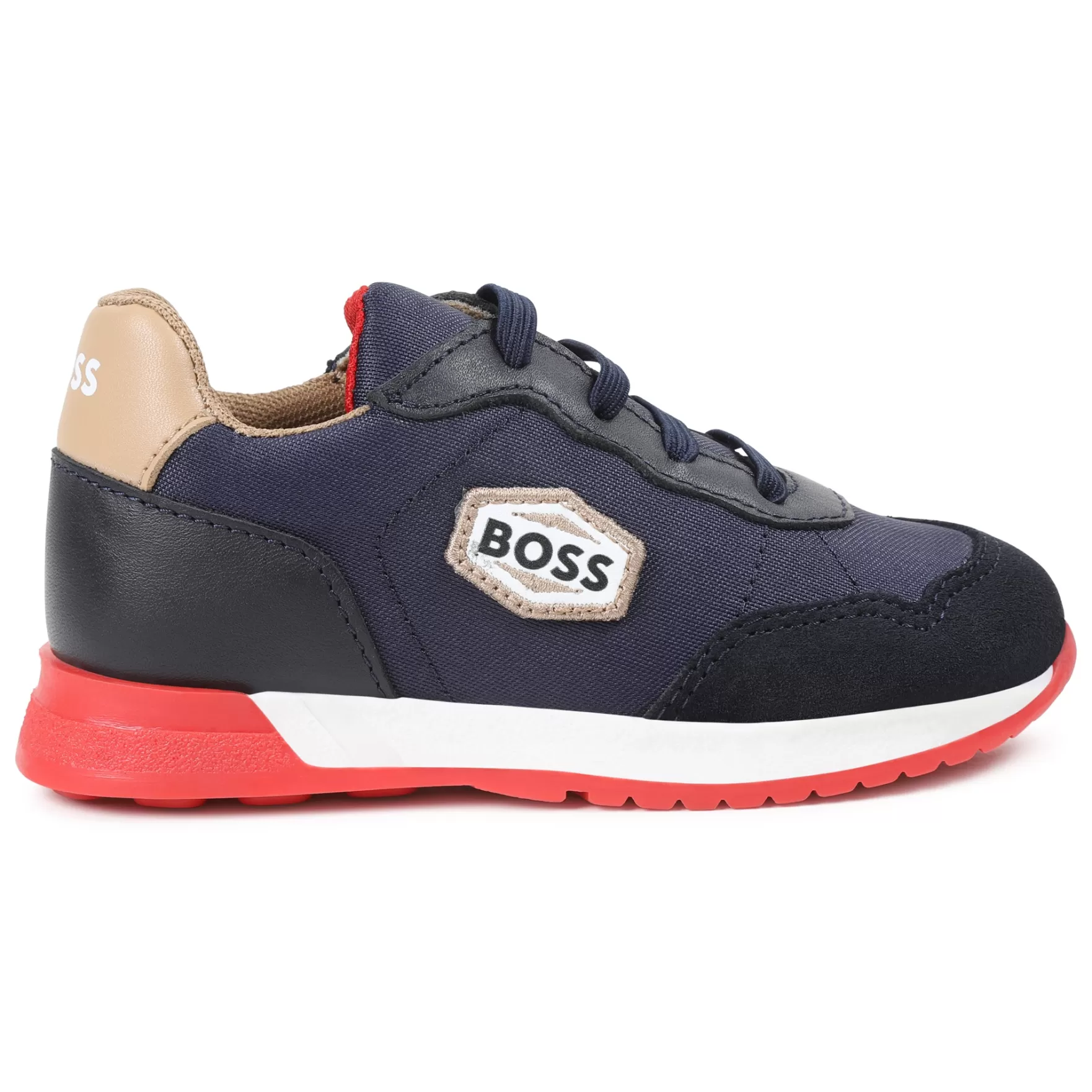 Jongen BOSS Kleurrijke Sneakers Met Veters