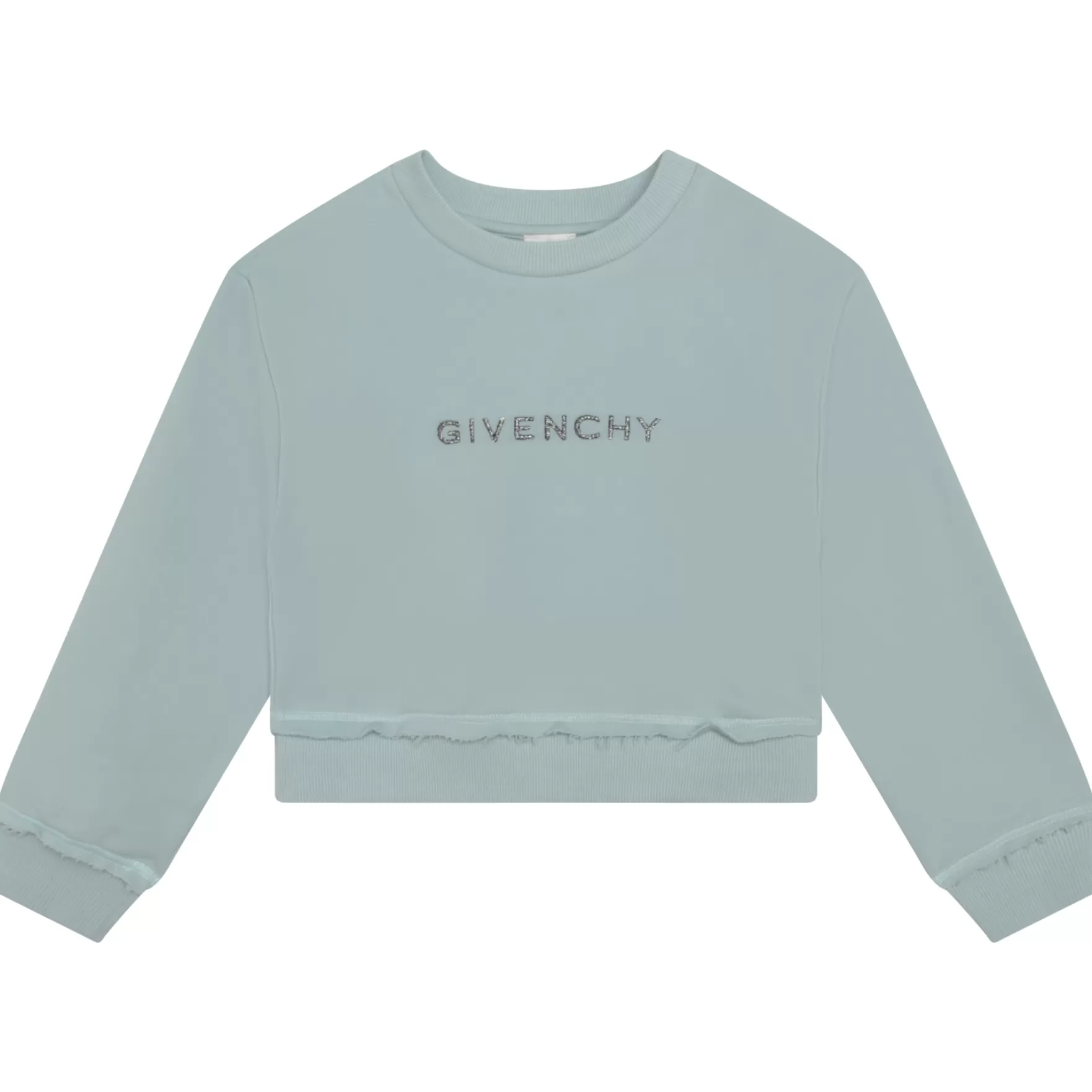 Meisje GIVENCHY Kort Sweatshirt Met Borduursel