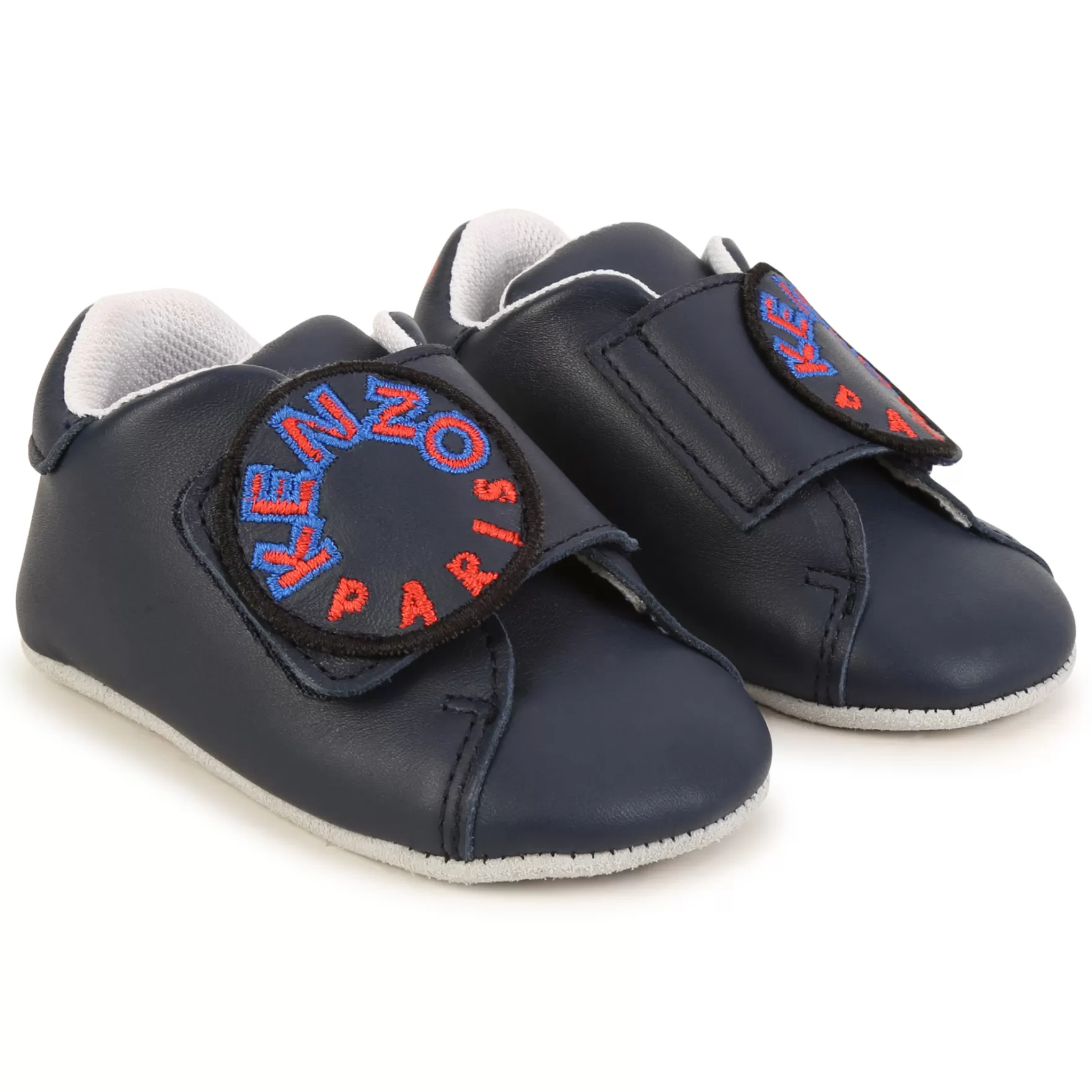 Jongen KENZO KIDS Leren Pantoffels, Klittenband