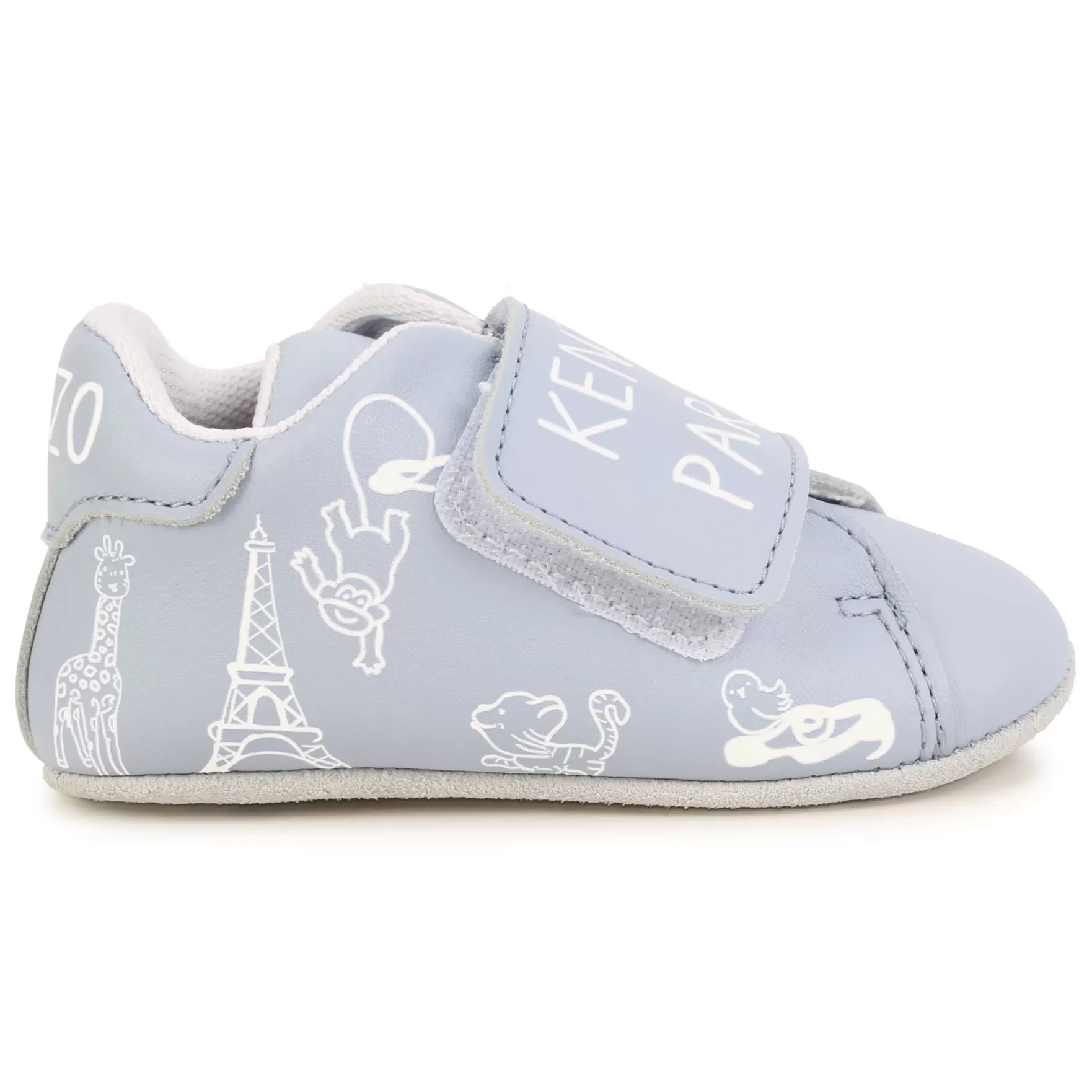 Jongen KENZO KIDS Leren Pantoffels, Klittenband