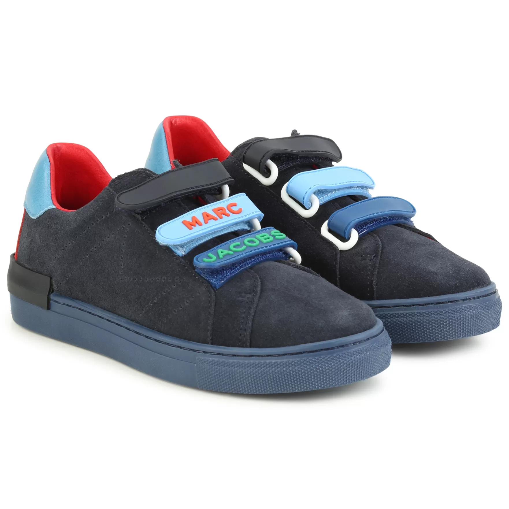 Jongen MARC JACOBS Leren Sneakers Met Klittenband