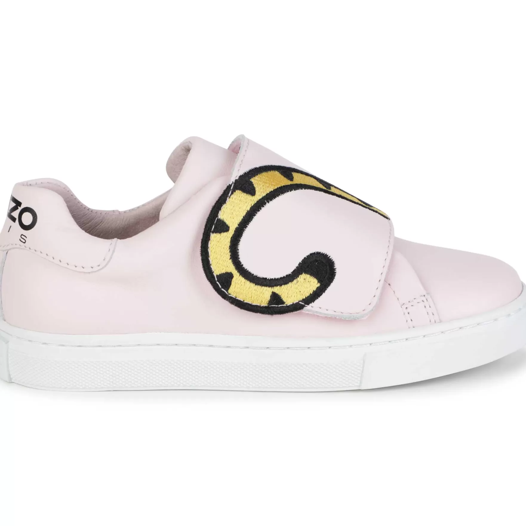 Jongen KENZO KIDS Leren Sneakers Met Klittenband