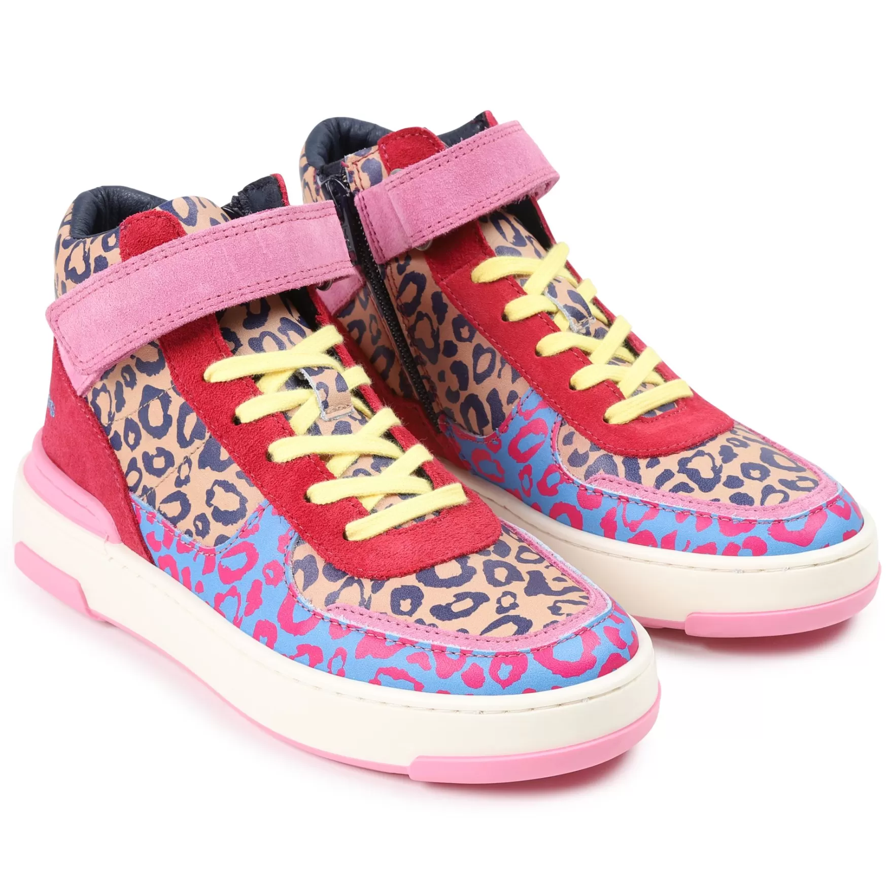 Meisje MARC JACOBS Leren Sneakers Met Veters