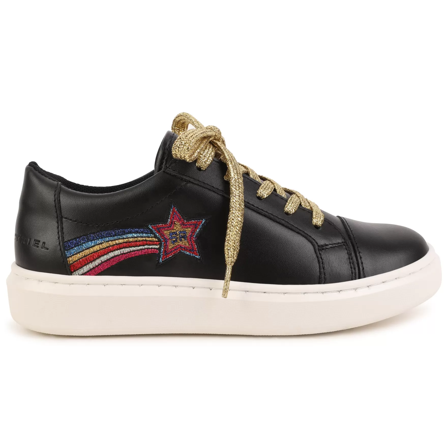 Meisje SONIA RYKIEL Leren Sneakers Met Veters