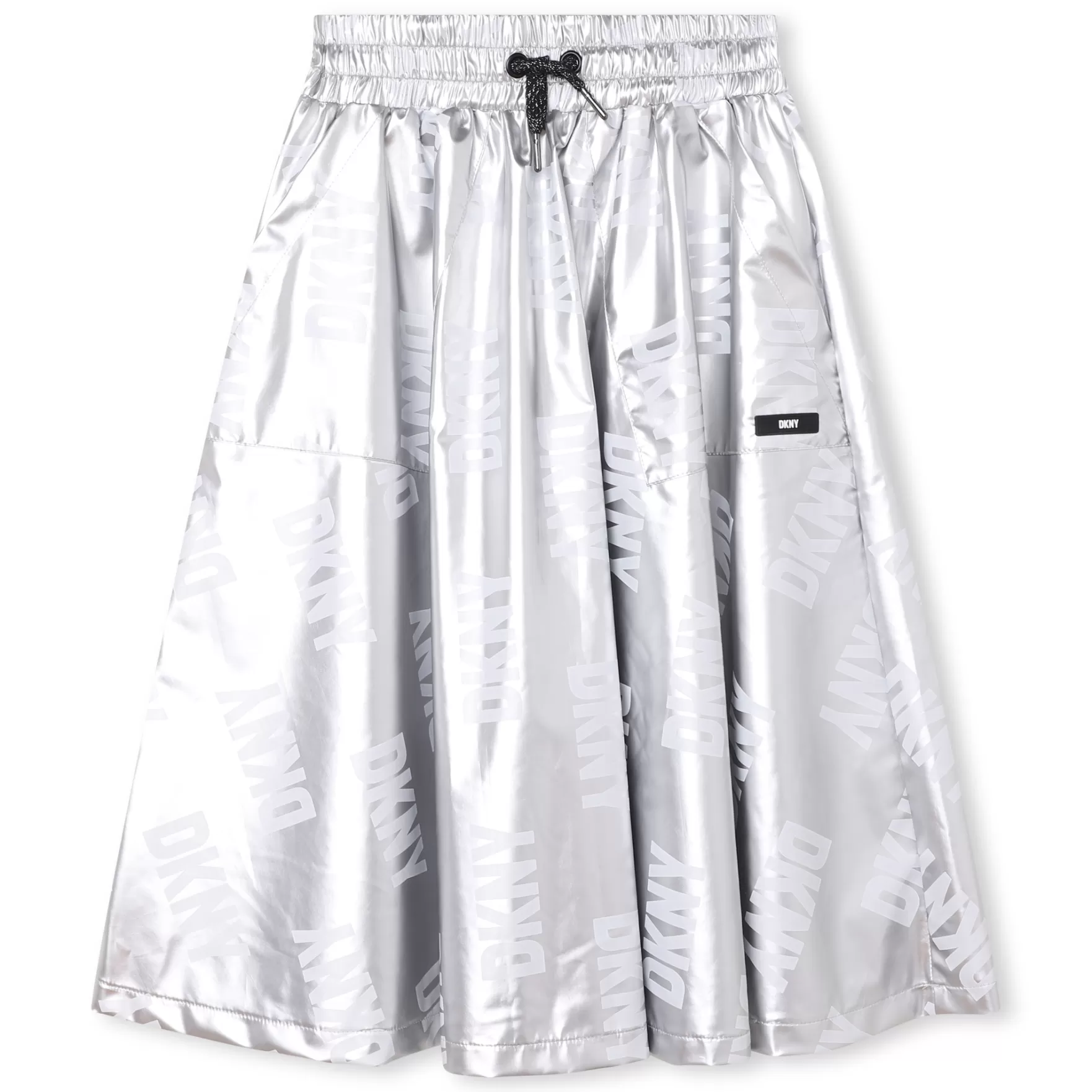 Meisje DKNY Metallic Gecoate Rok