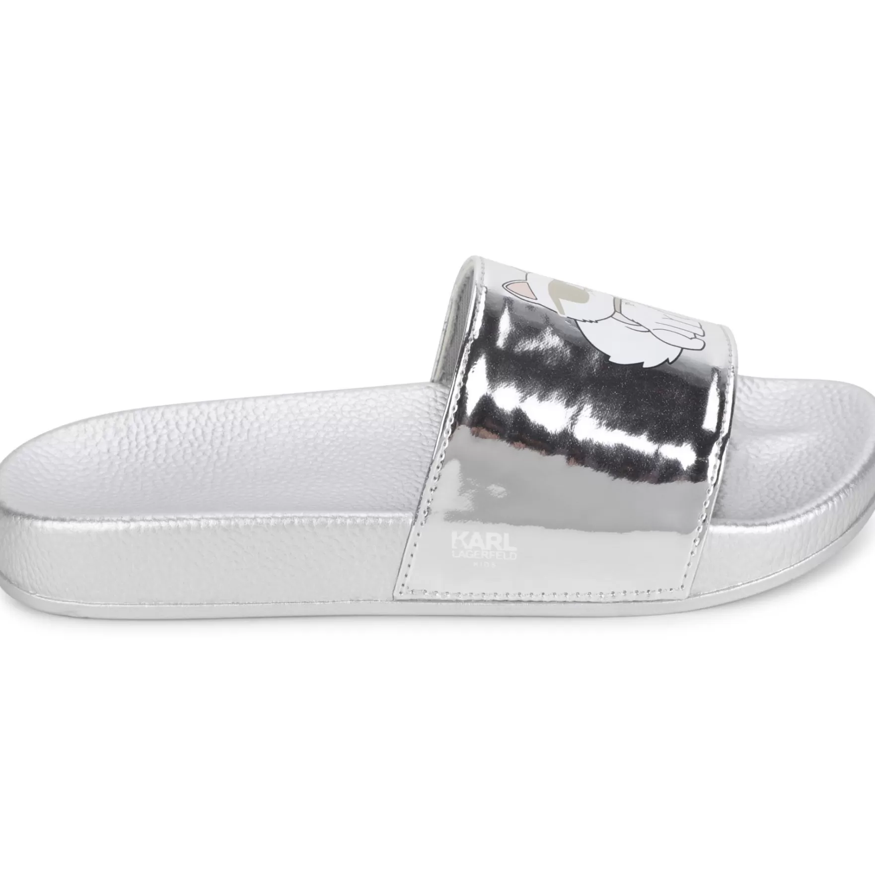 Meisje KARL LAGERFELD KIDS Metallic Slippers