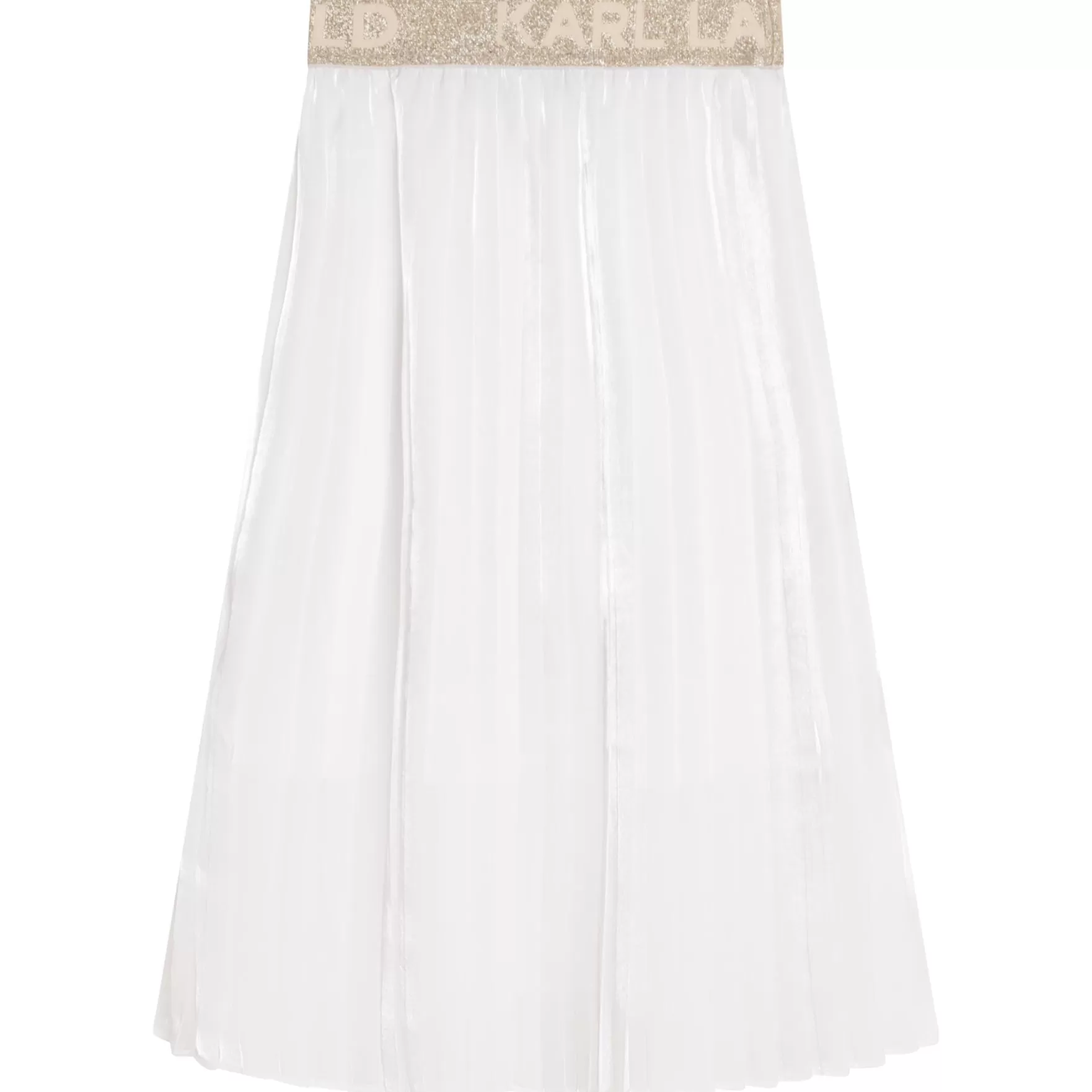 Meisje KARL LAGERFELD KIDS Midirok Met Plooien