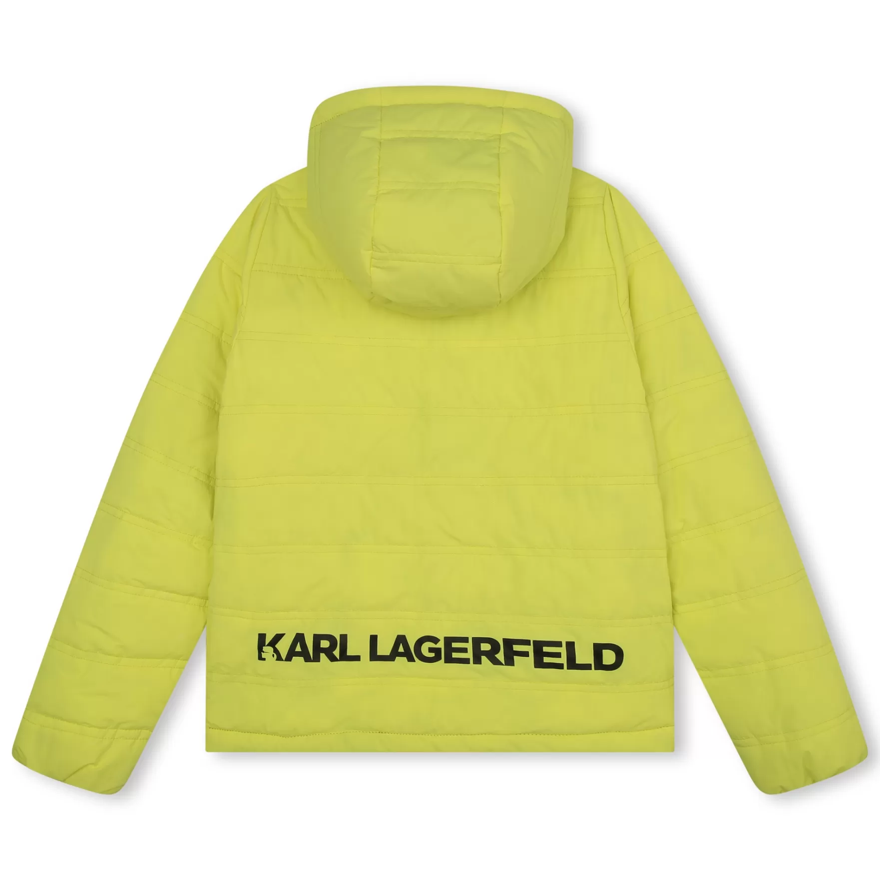 Jongen KARL LAGERFELD KIDS Omkeerbare Anorak Met Capuchon