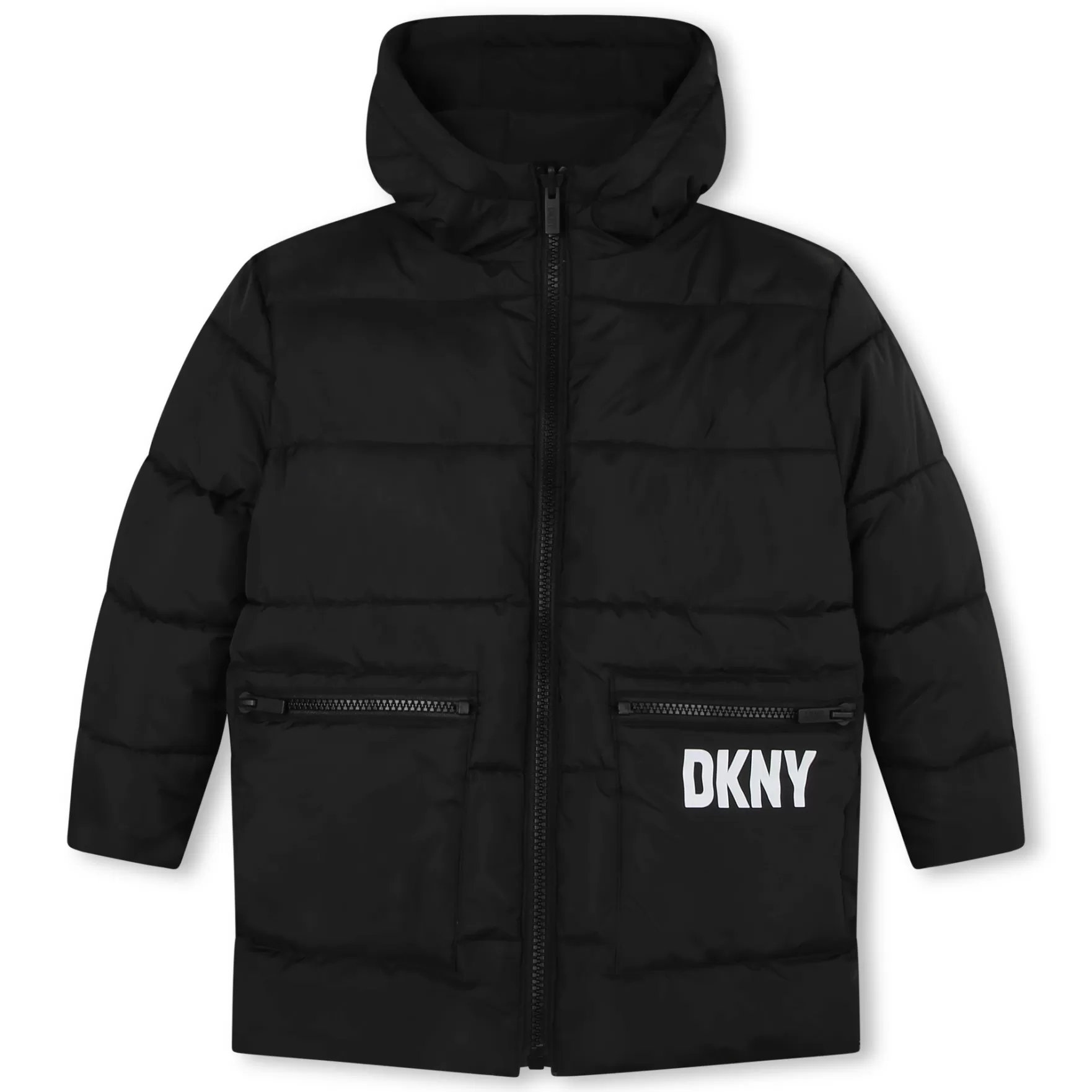 Jongen DKNY Omkeerbare Waterdichte Parka