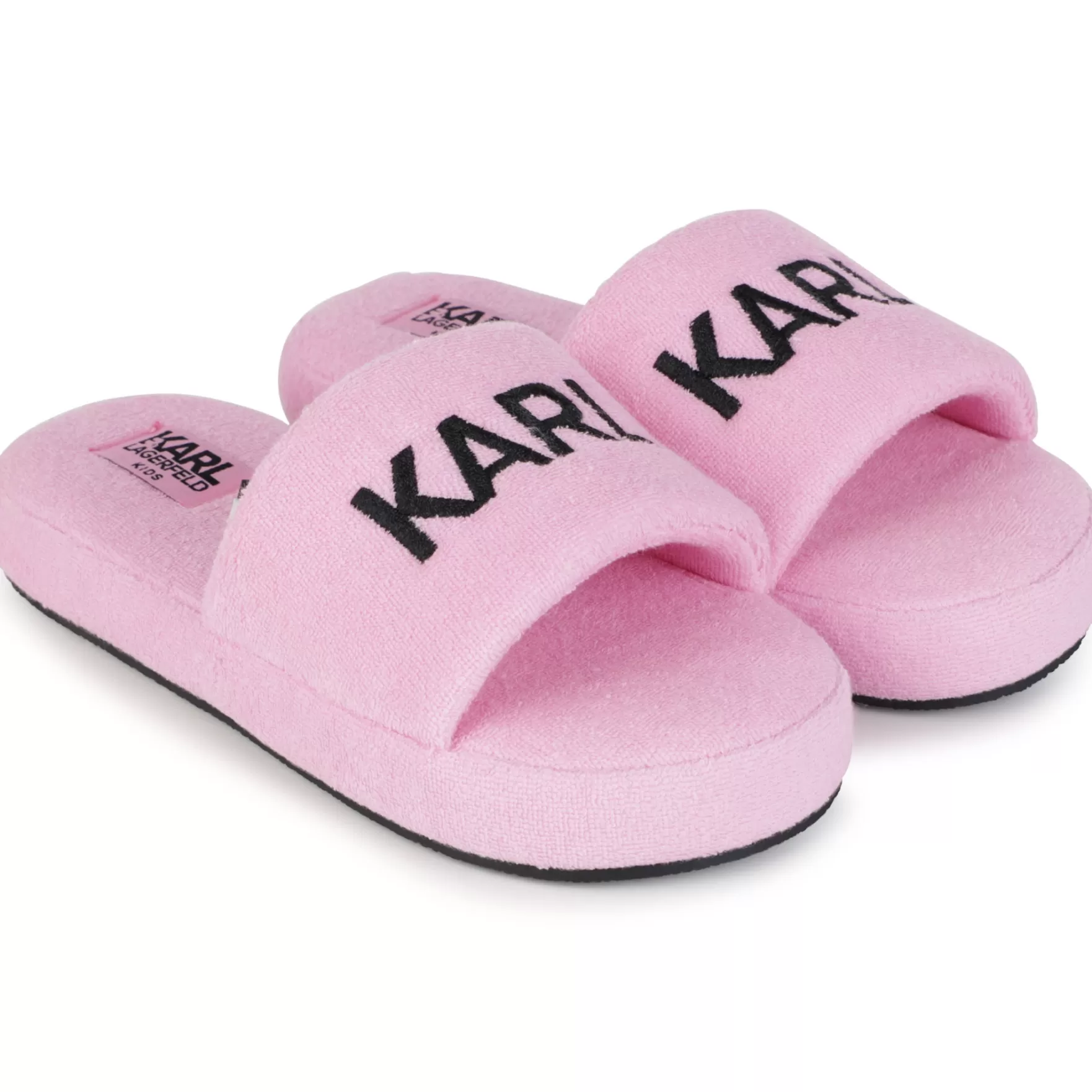 Meisje KARL LAGERFELD KIDS Pantoffeltjes Van Badstof