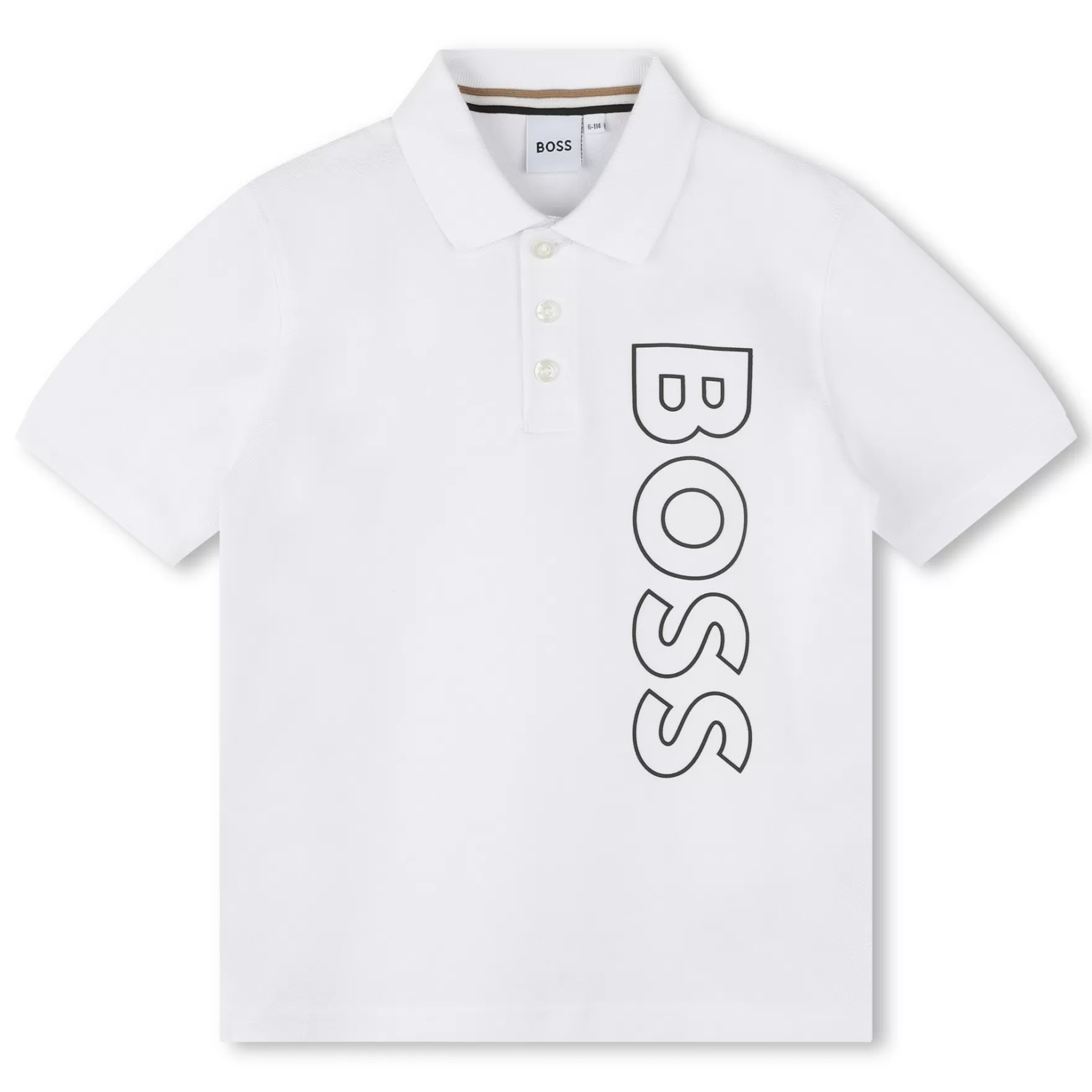 Jongen BOSS Polo Met Korte Mouwen