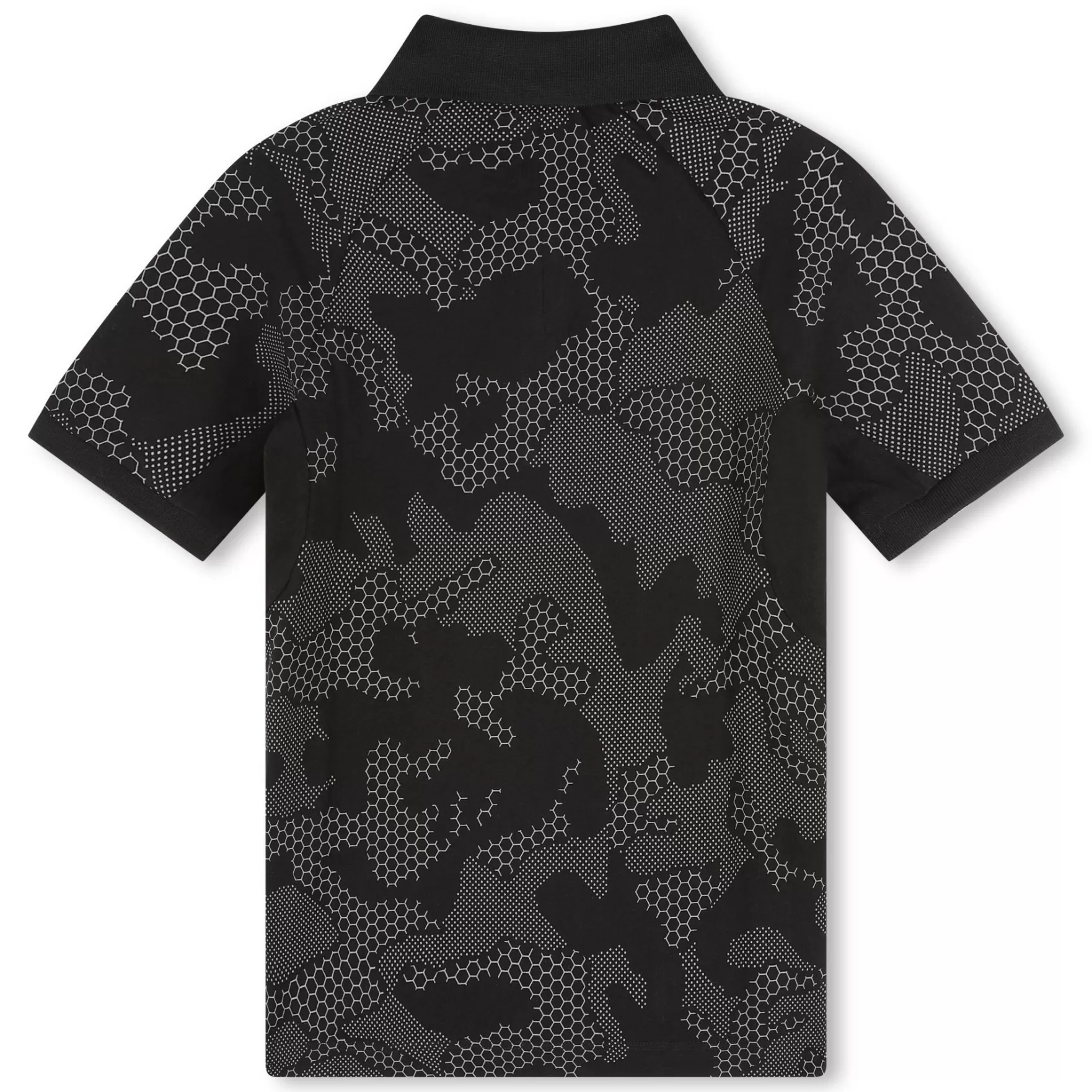 Jongen BOSS Polo Met Reflecterende Print