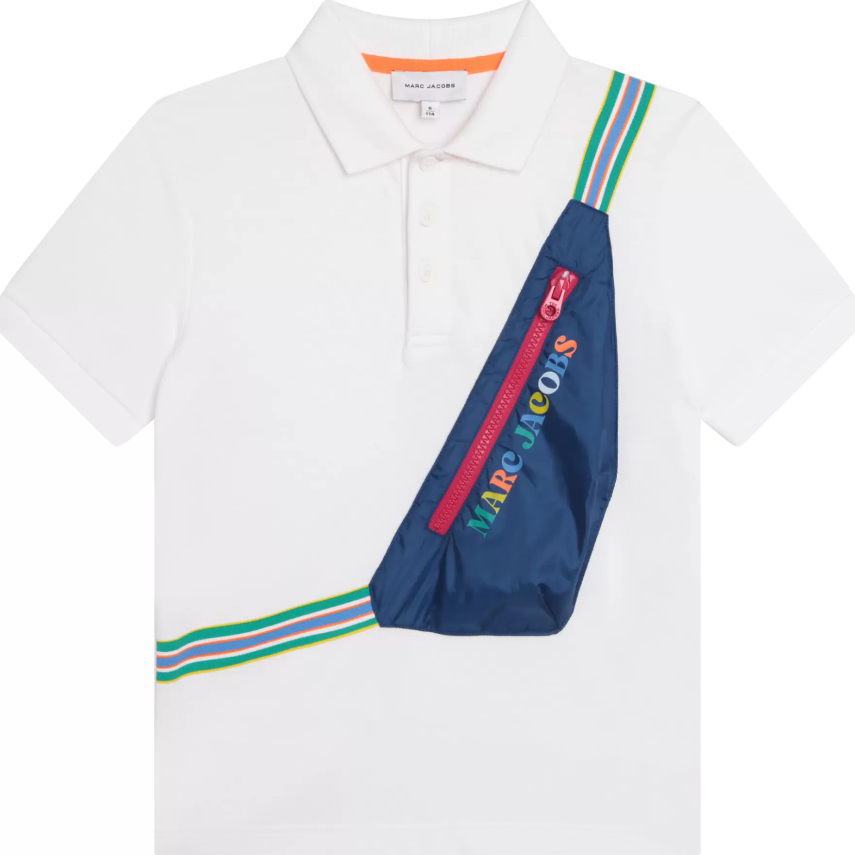 Jongen MARC JACOBS Polo Met Trompe L'Oeil