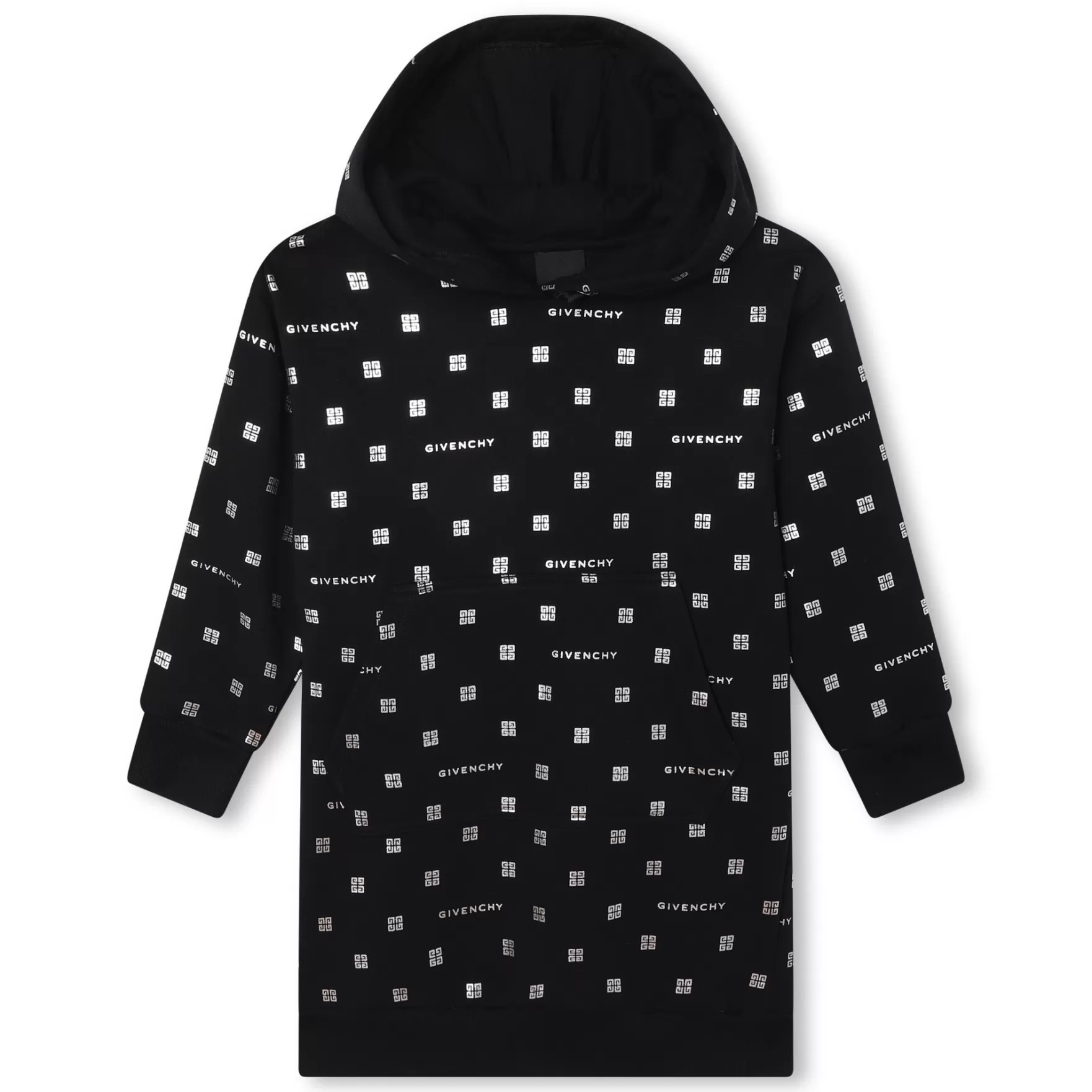 Meisje GIVENCHY Rechte Fleece Jurk