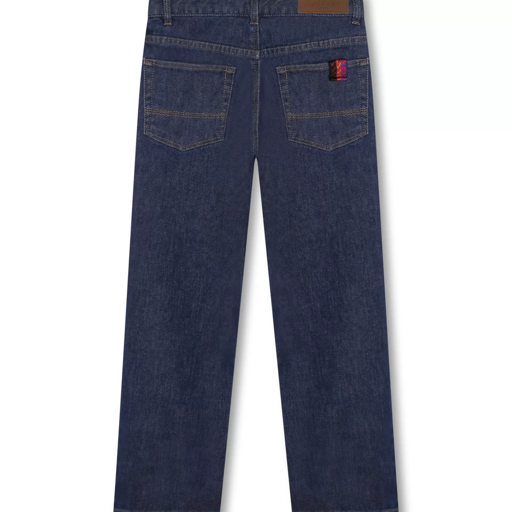 Jongen LANVIN Rechte Jeans Met Katoen