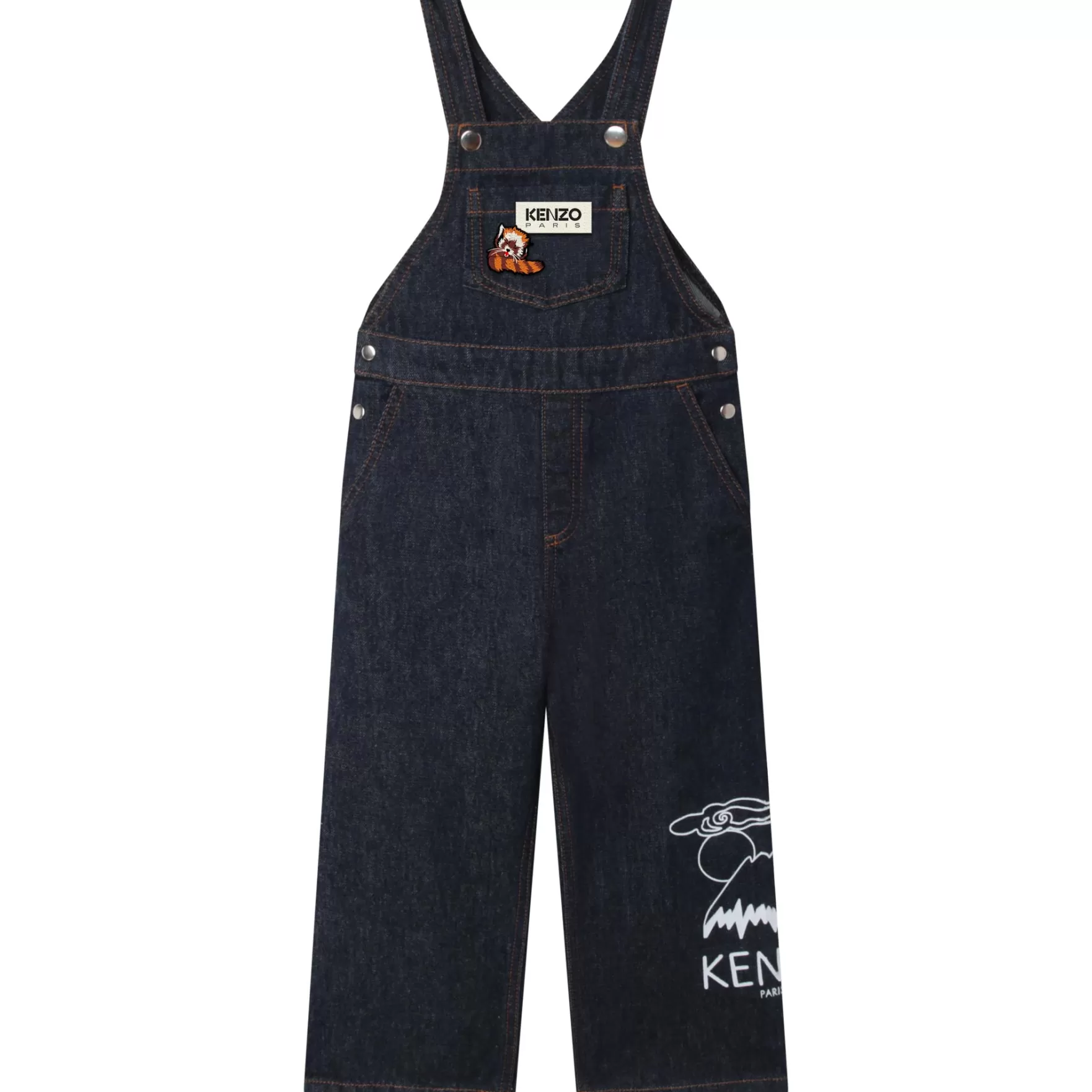 Jongen KENZO KIDS Salopette Van Jeansstof