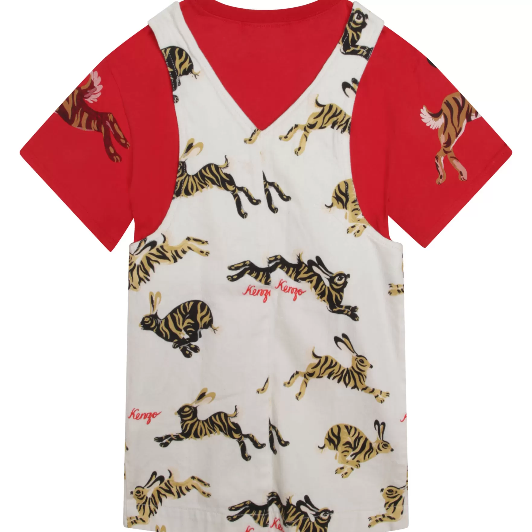 Meisje KENZO KIDS Set Van Jurk En T-Shirt