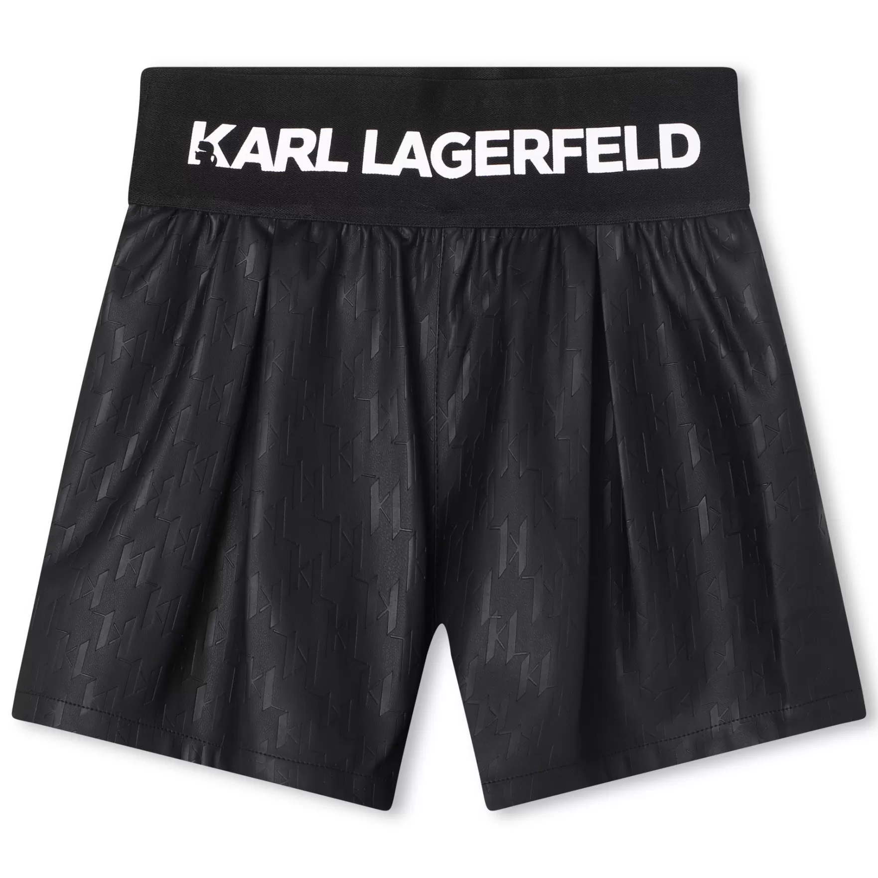 Meisje KARL LAGERFELD KIDS Short Van Gecoate Stof