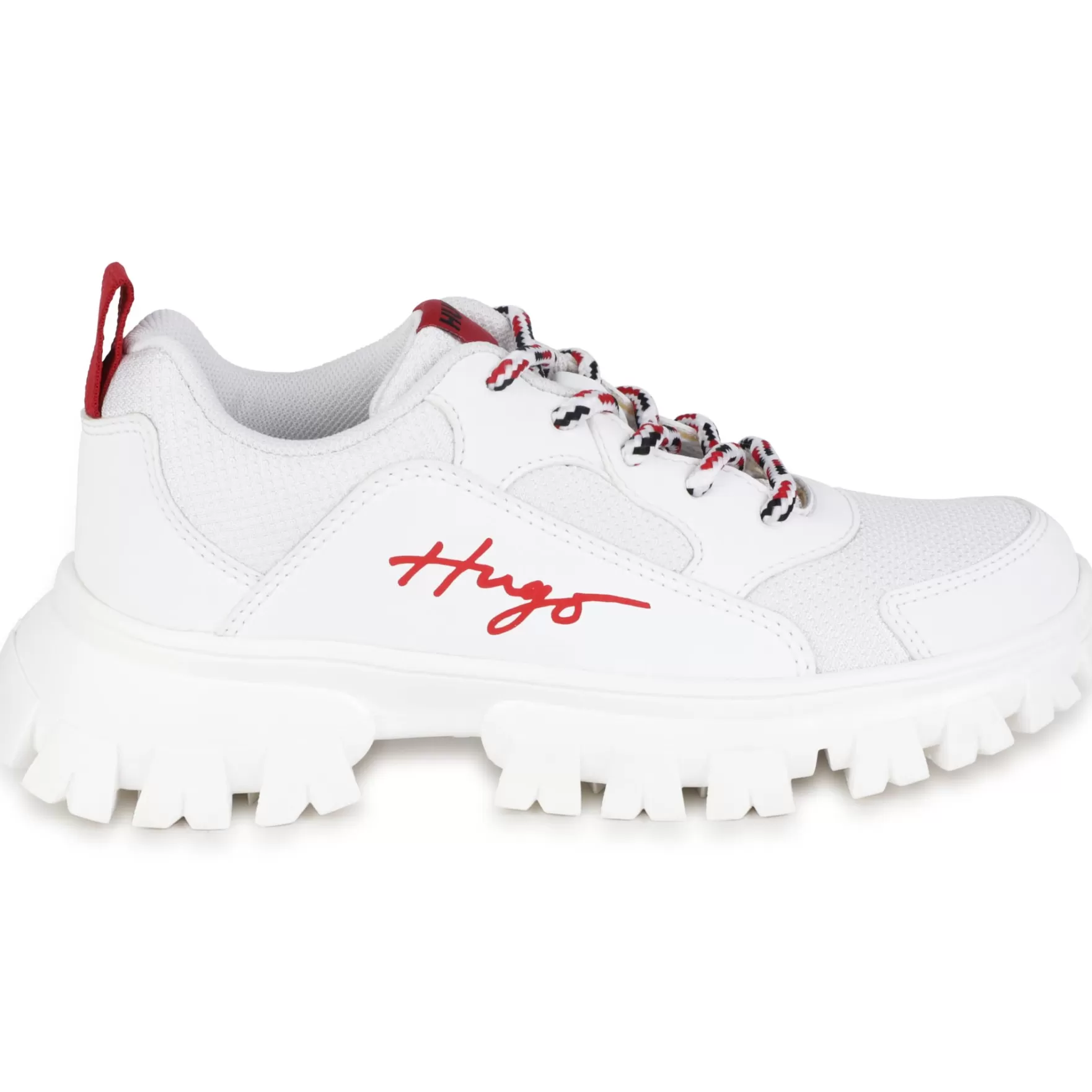 Jongen HUGO Sneakers Met Kleurrijke Veters