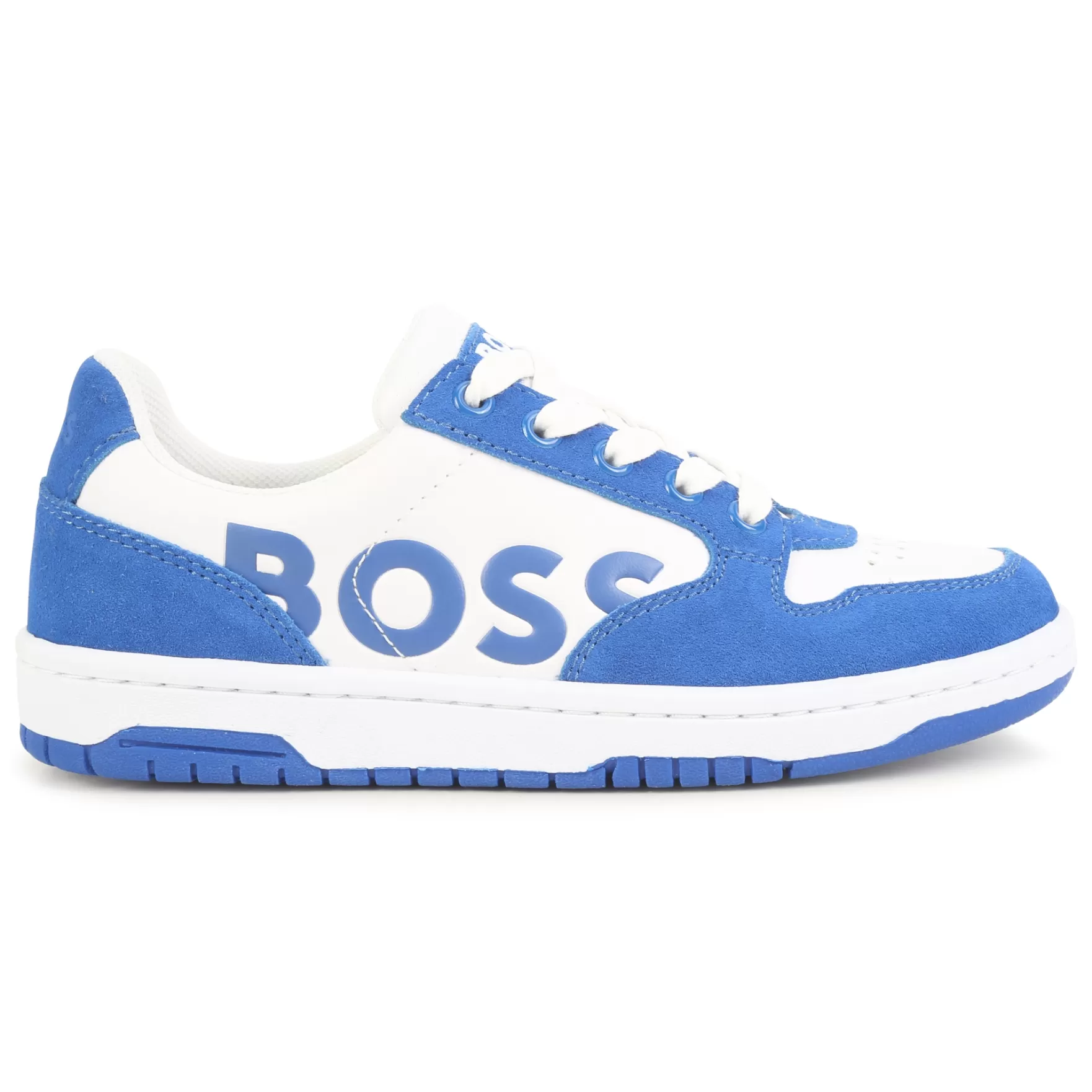 Jongen BOSS Sneakers Met Veters En Logo