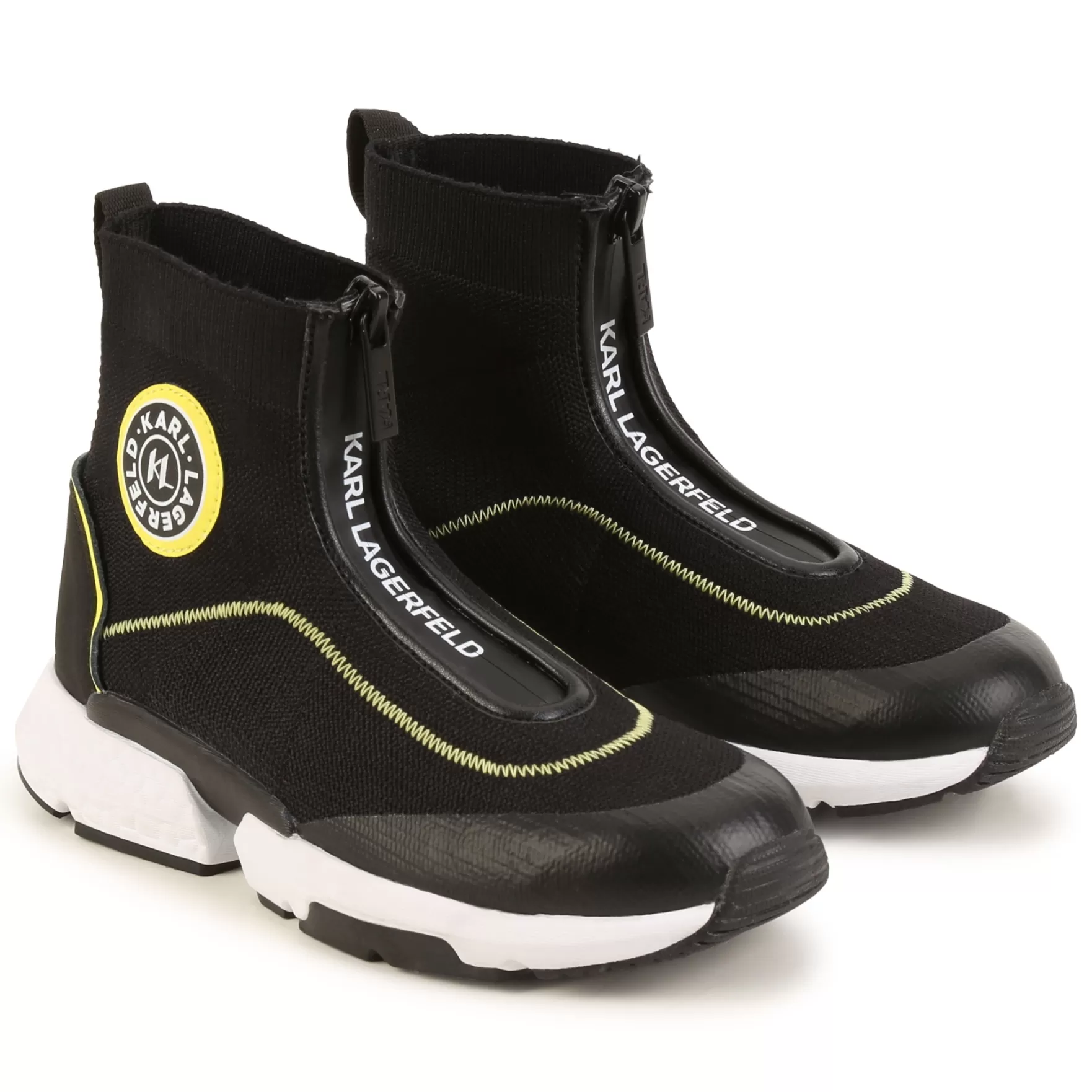 Jongen KARL LAGERFELD KIDS Soksneakers Met Rits