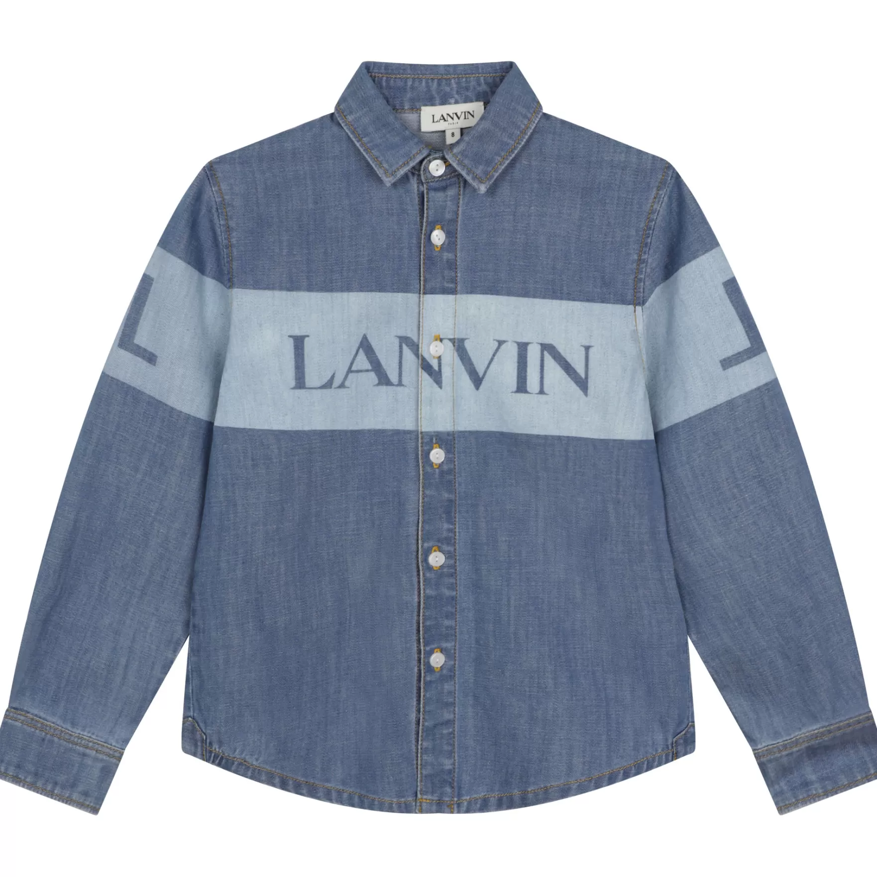 Jongen LANVIN Spijkeroverhemd