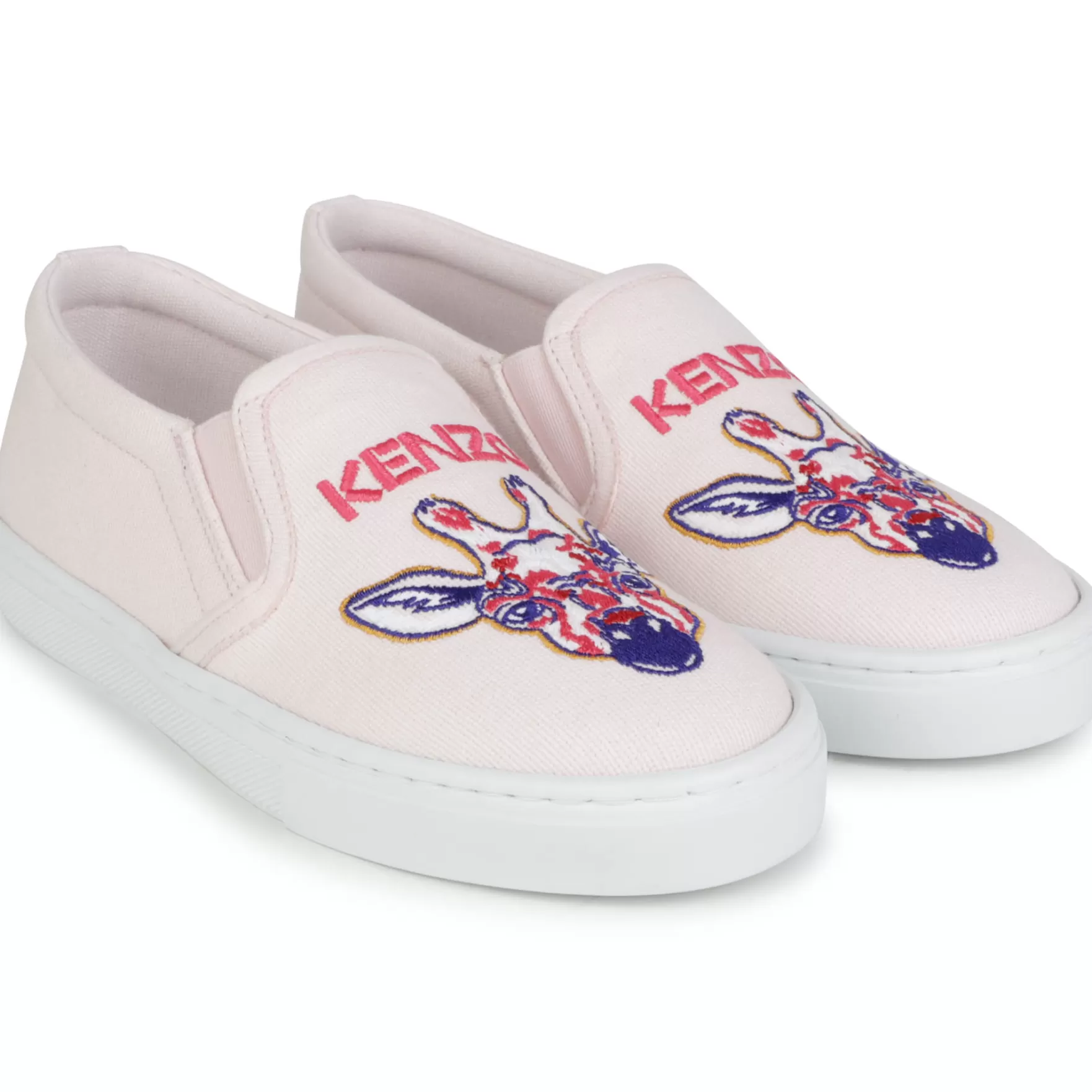 Meisje KENZO KIDS Stoffen Sneaker Met Elastiek