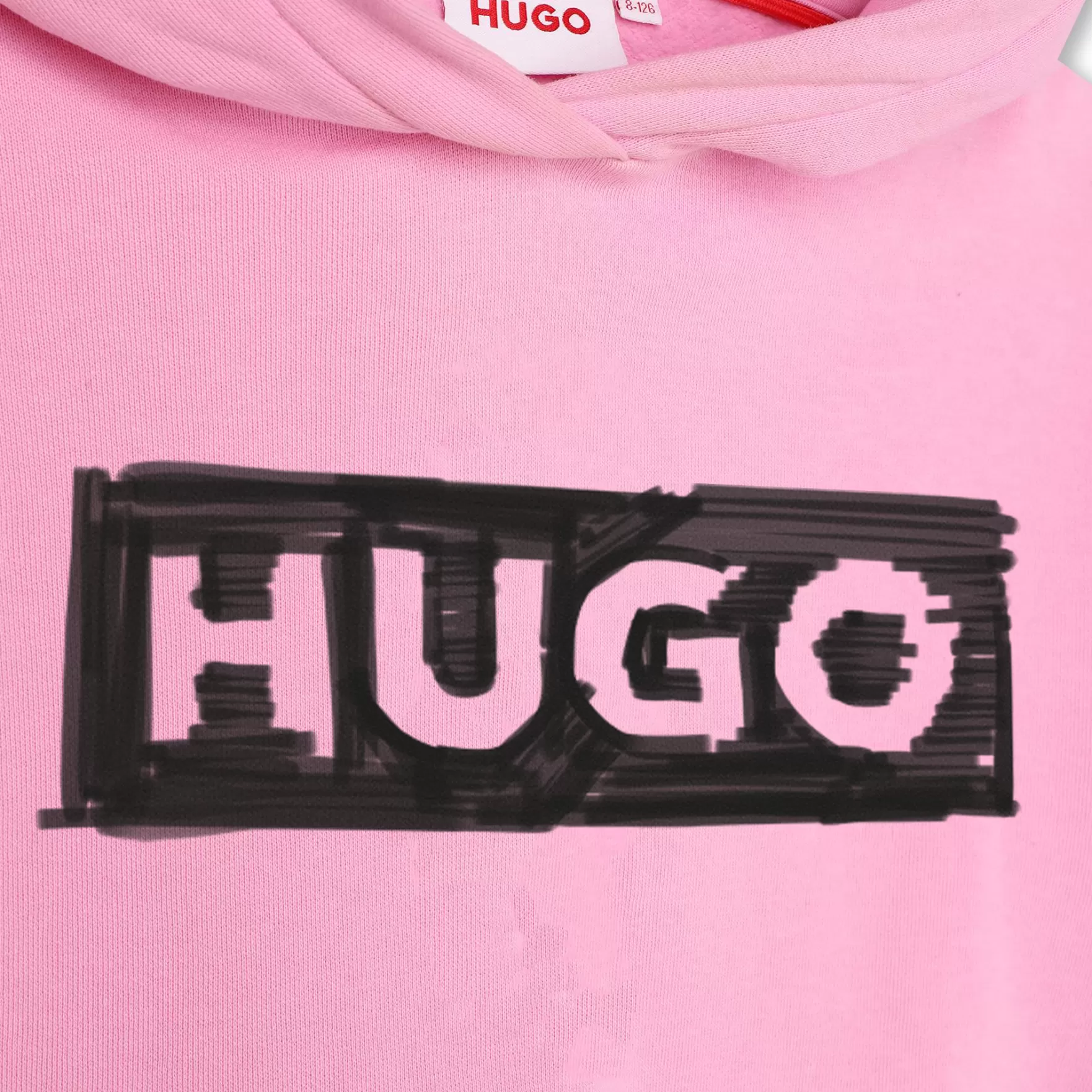 Meisje HUGO Sweater Met Capuchon