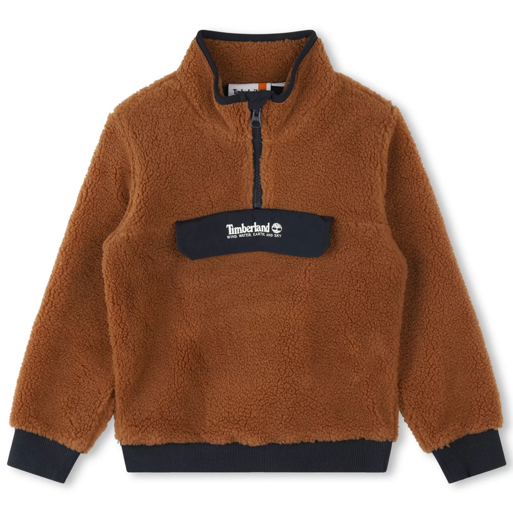 Jongen TIMBERLAND Sweater Met Opstaande Kraag