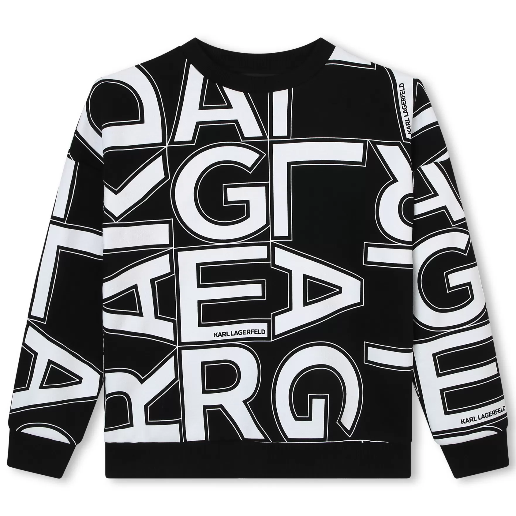 Jongen KARL LAGERFELD KIDS Sweater Met Ronde Hals