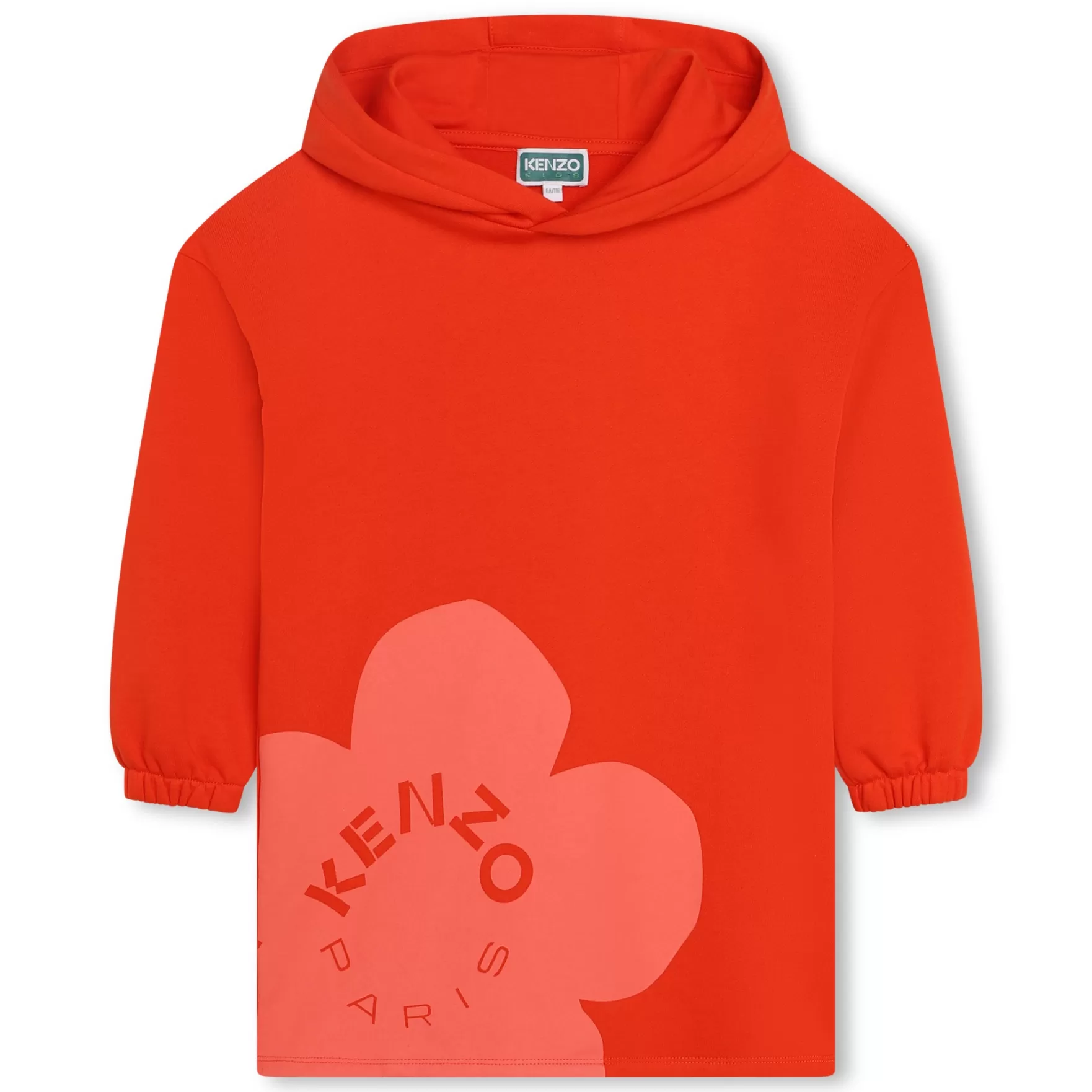 Meisje KENZO KIDS Sweaterjurk Met Capuchon