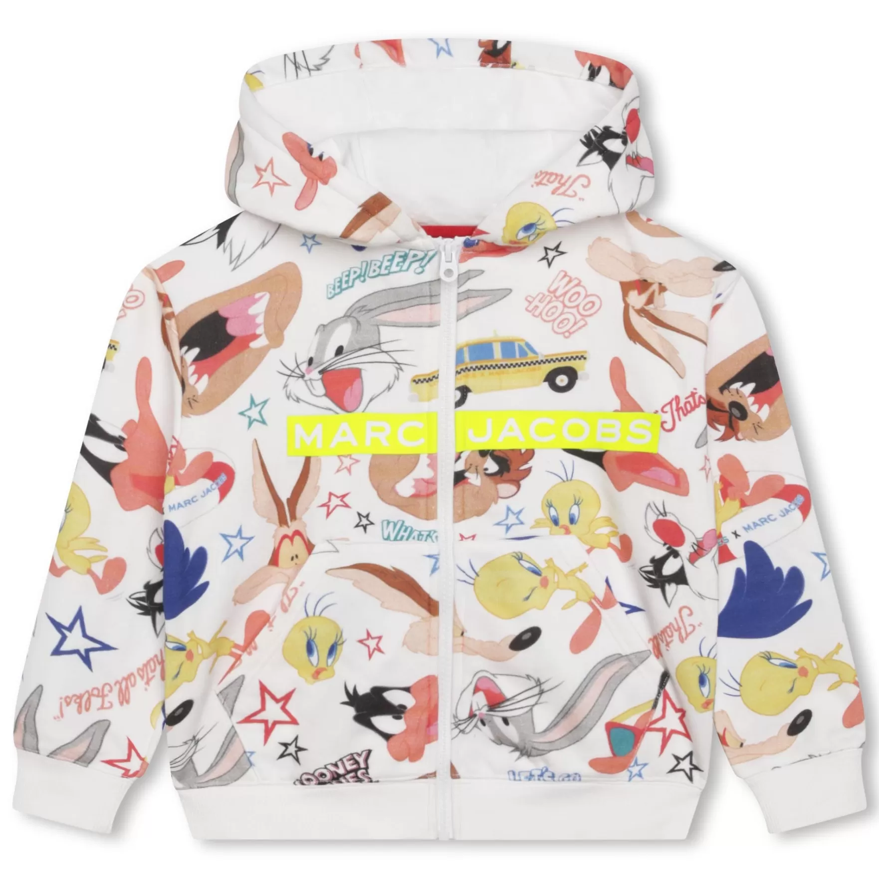 Jongen MARC JACOBS Sweatshirt Met Rits En Print