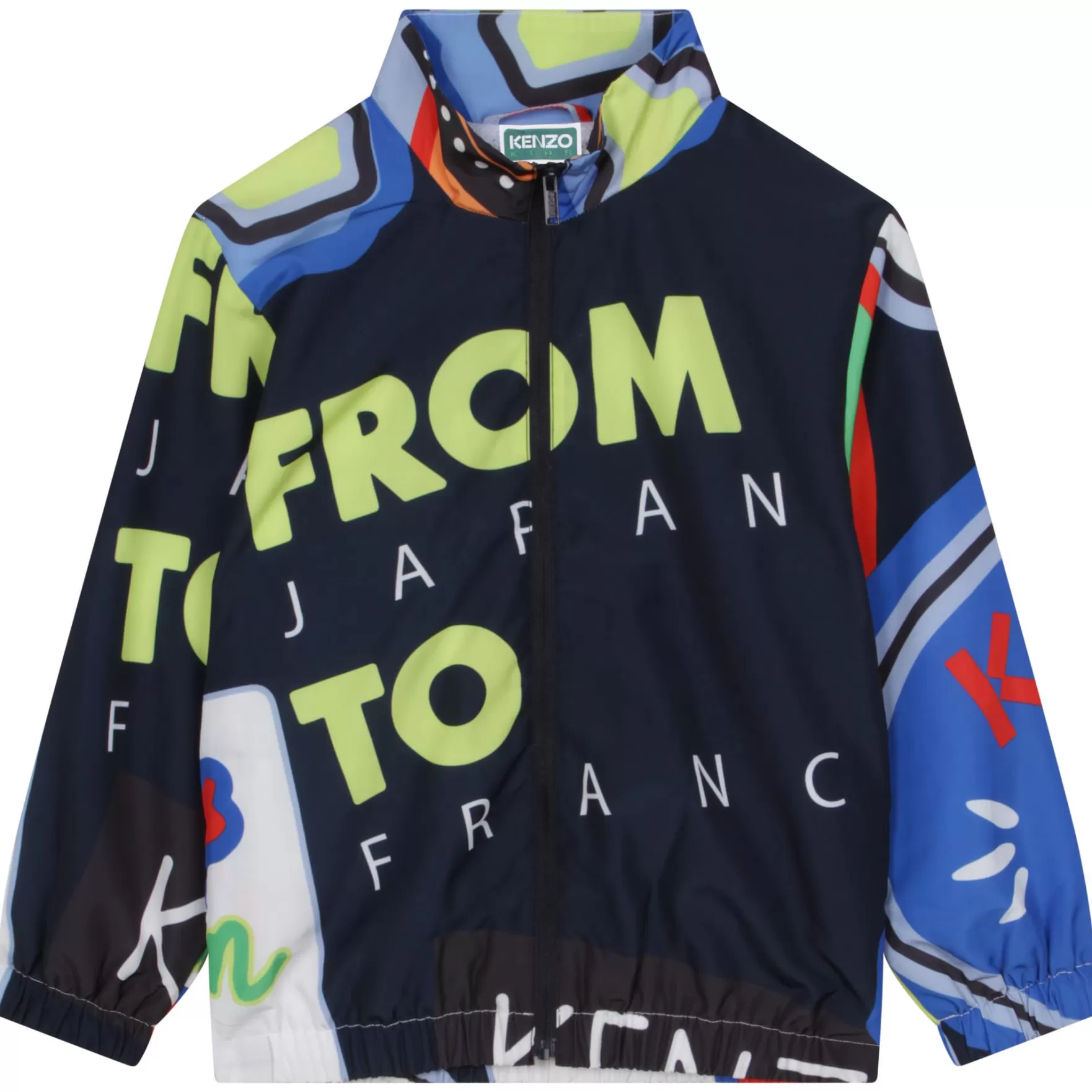 Jongen KENZO KIDS Sweatshirt Met Rits En Print