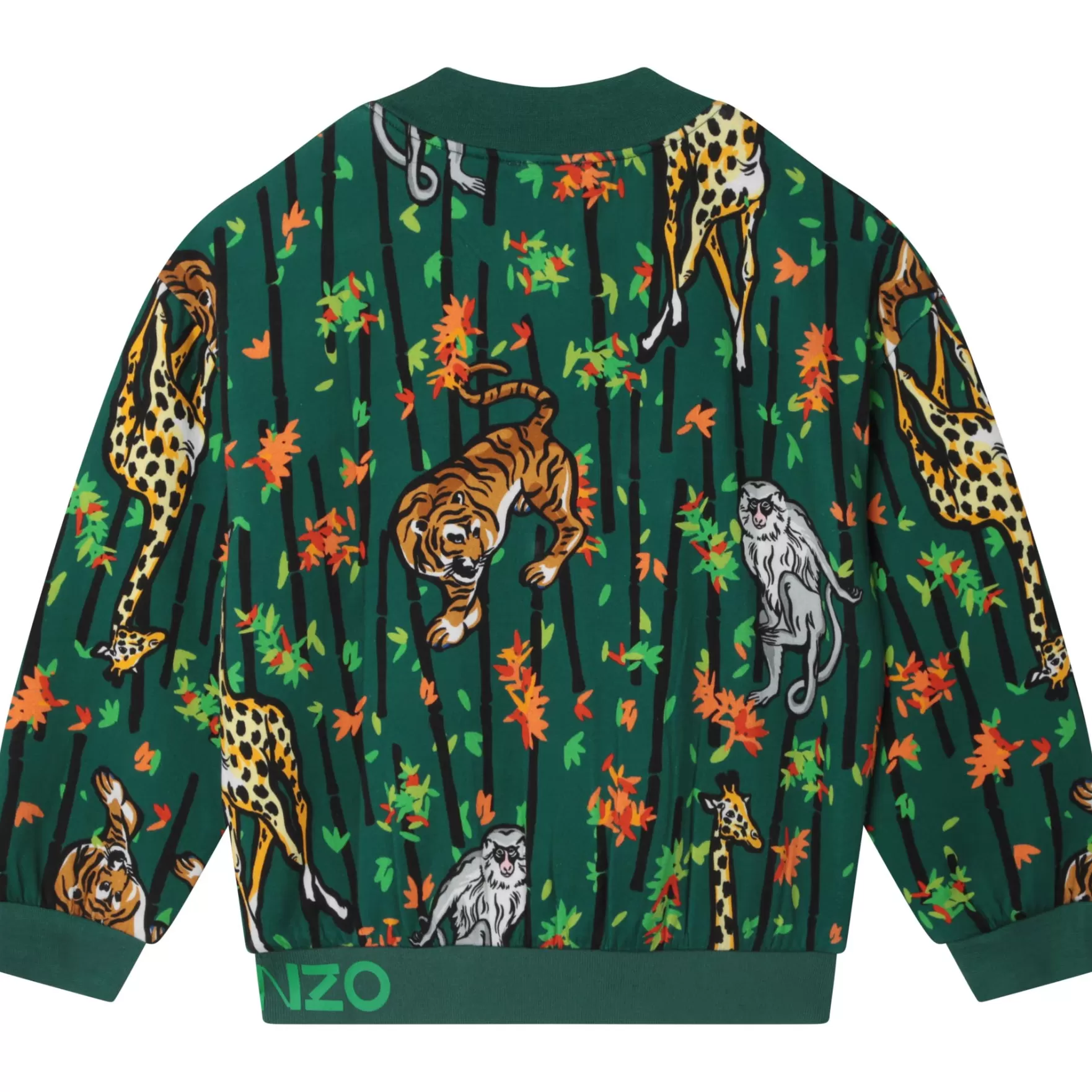 Jongen KENZO KIDS Sweatshirt Met Rits En Print