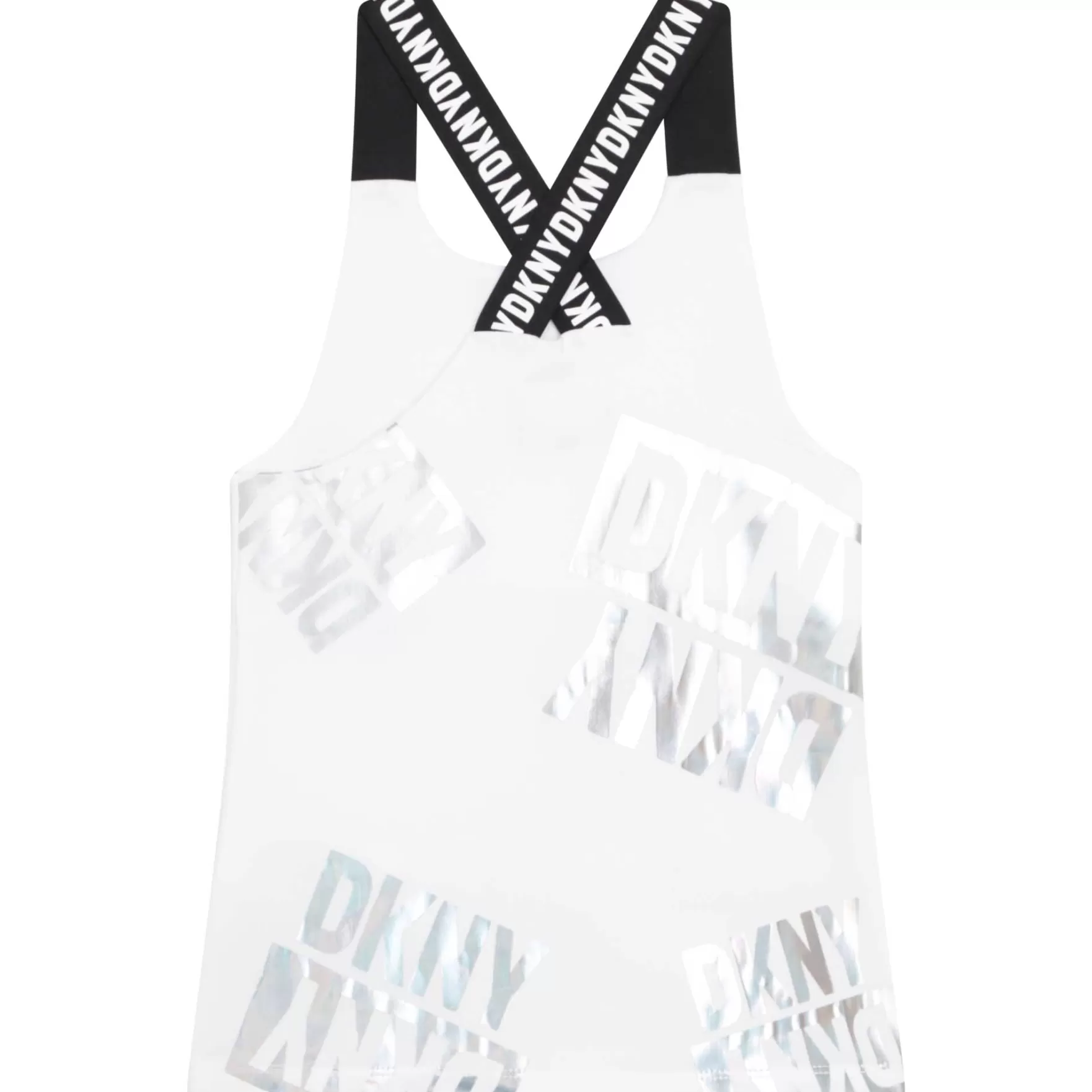 Meisje DKNY Tanktop Met Gekruiste Bandjes