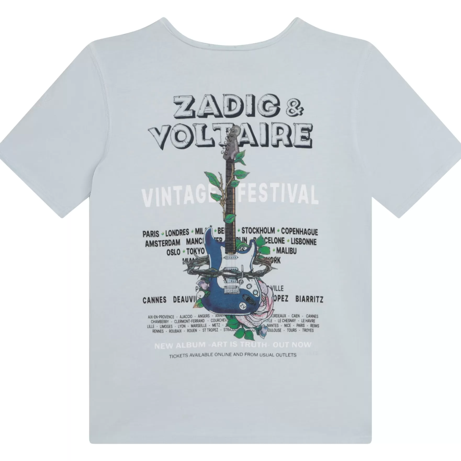 Jongen ZADIG & VOLTAIRE T-Shirt Met Festivalprint