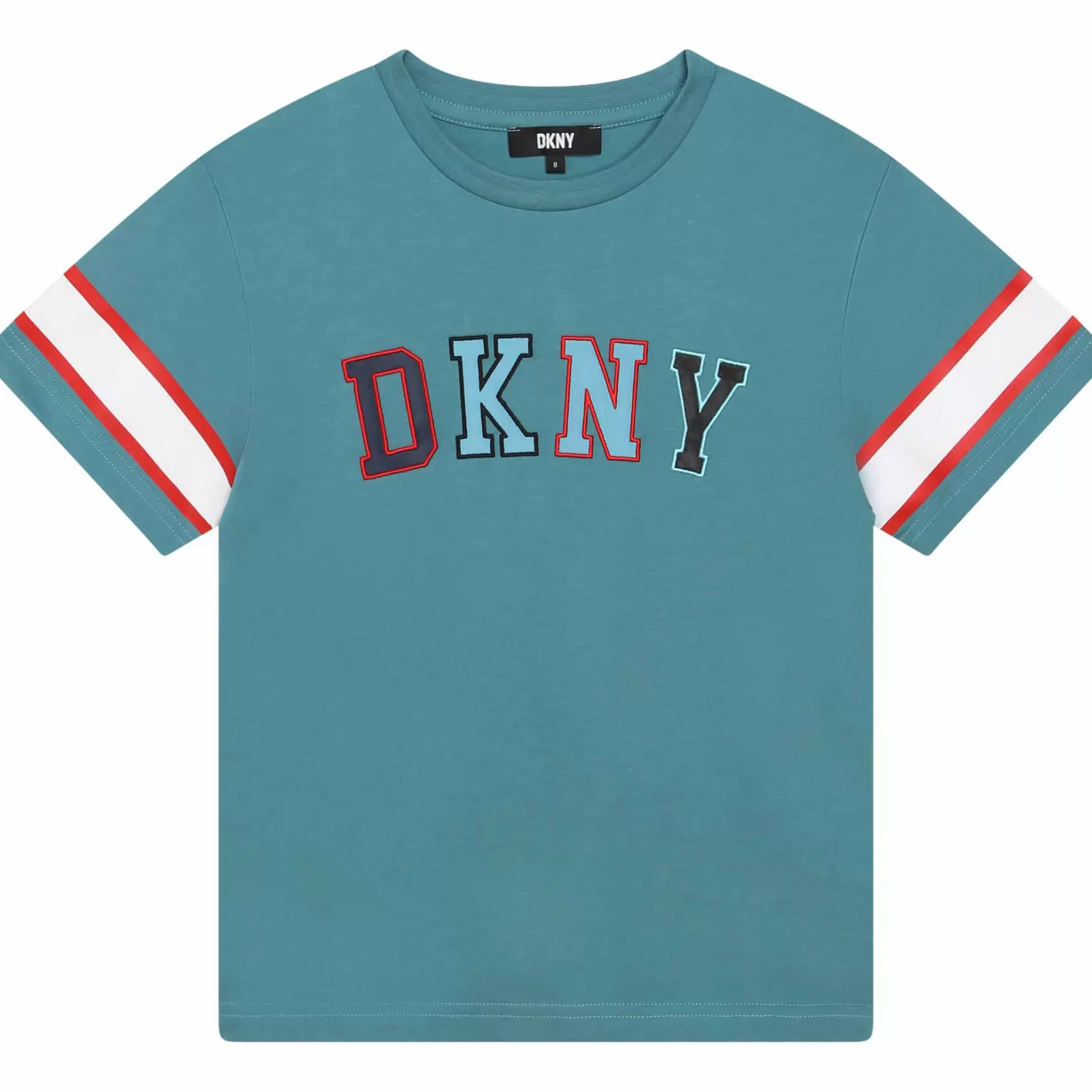 Jongen DKNY T-Shirt Met Geborduurd Logo