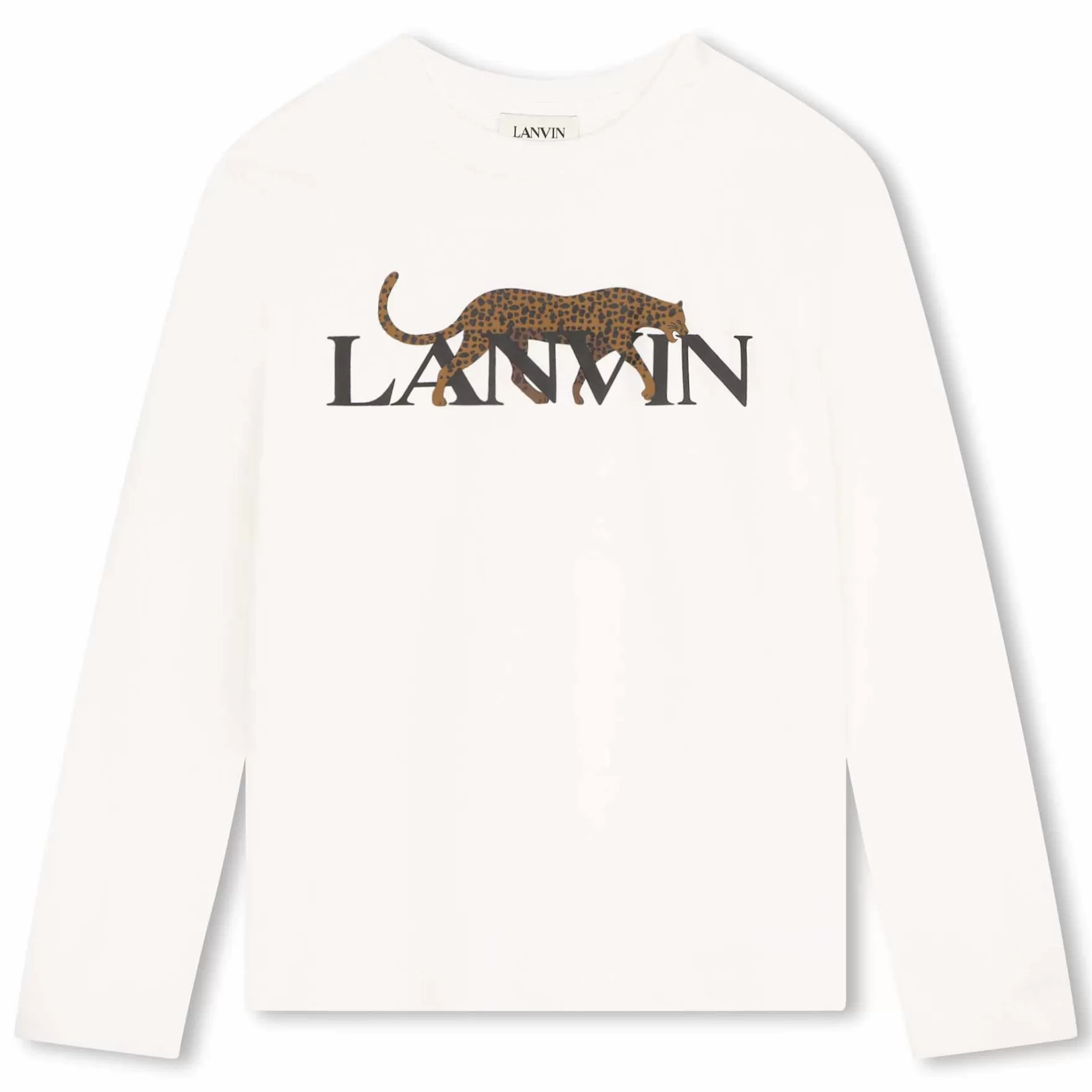 Jongen LANVIN T-Shirt Met 'Hobo Cat'-Print