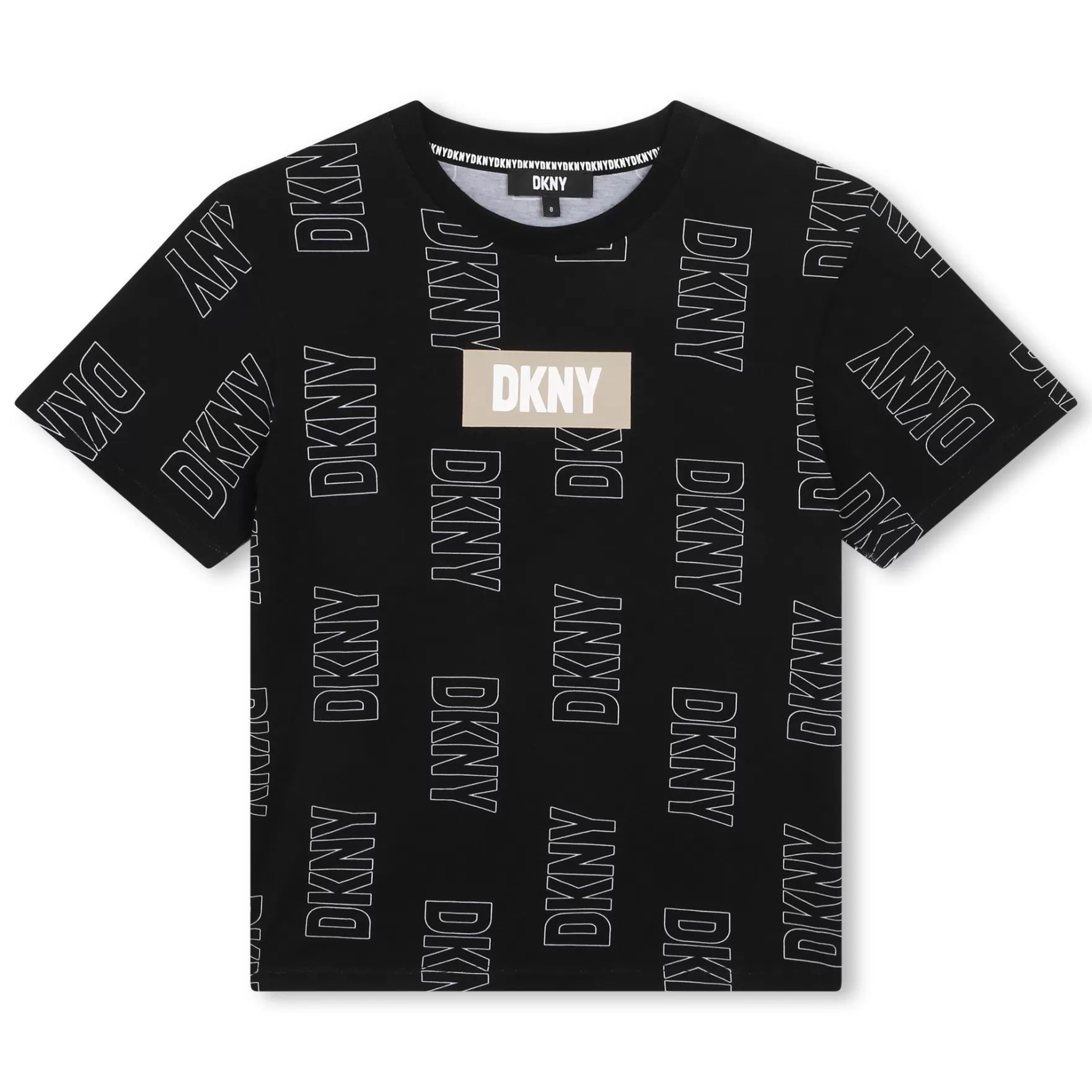 Meisje DKNY T-Shirt Met Korte Mouwen