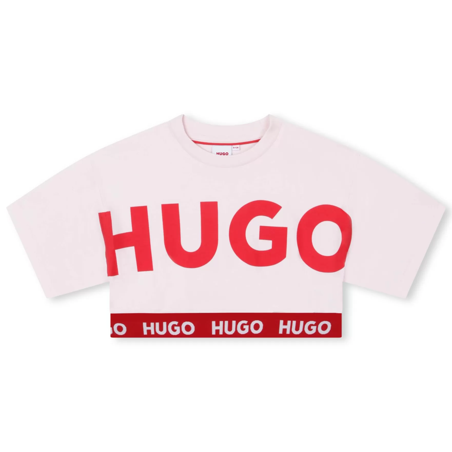 Meisje HUGO T-Shirt Met Korte Mouwen