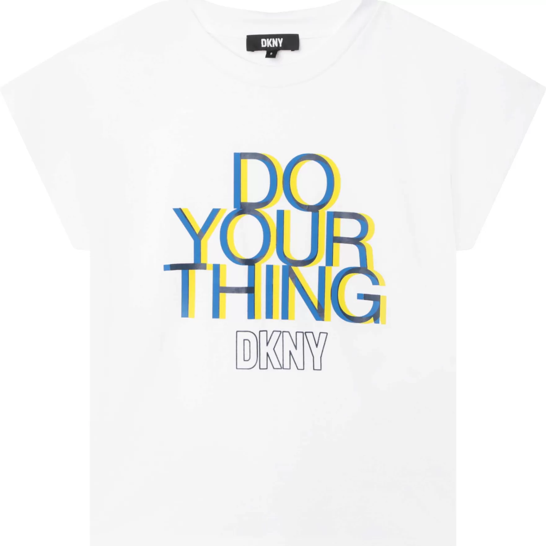 Meisje DKNY T-Shirt Met Korte Mouwen