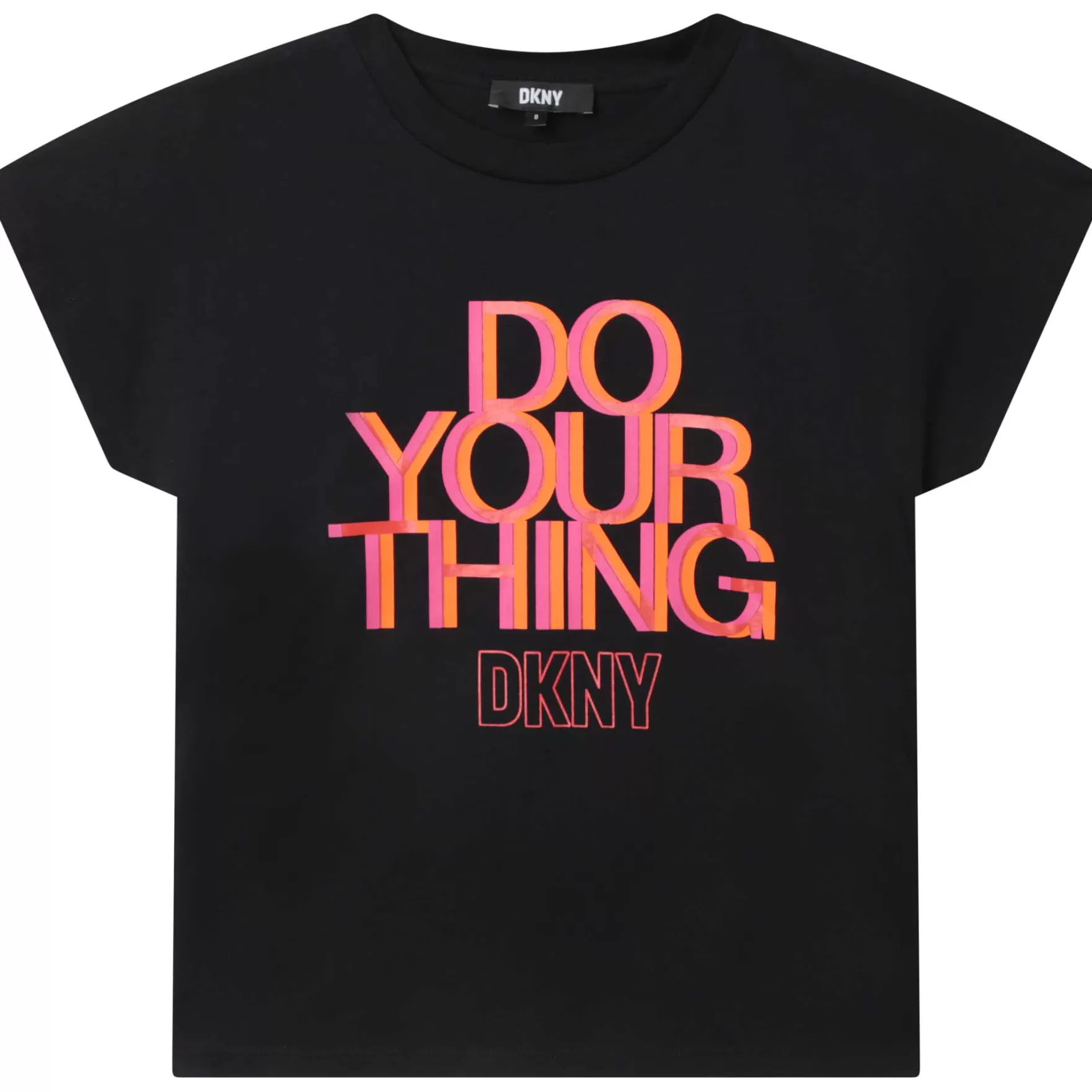 Meisje DKNY T-Shirt Met Korte Mouwen