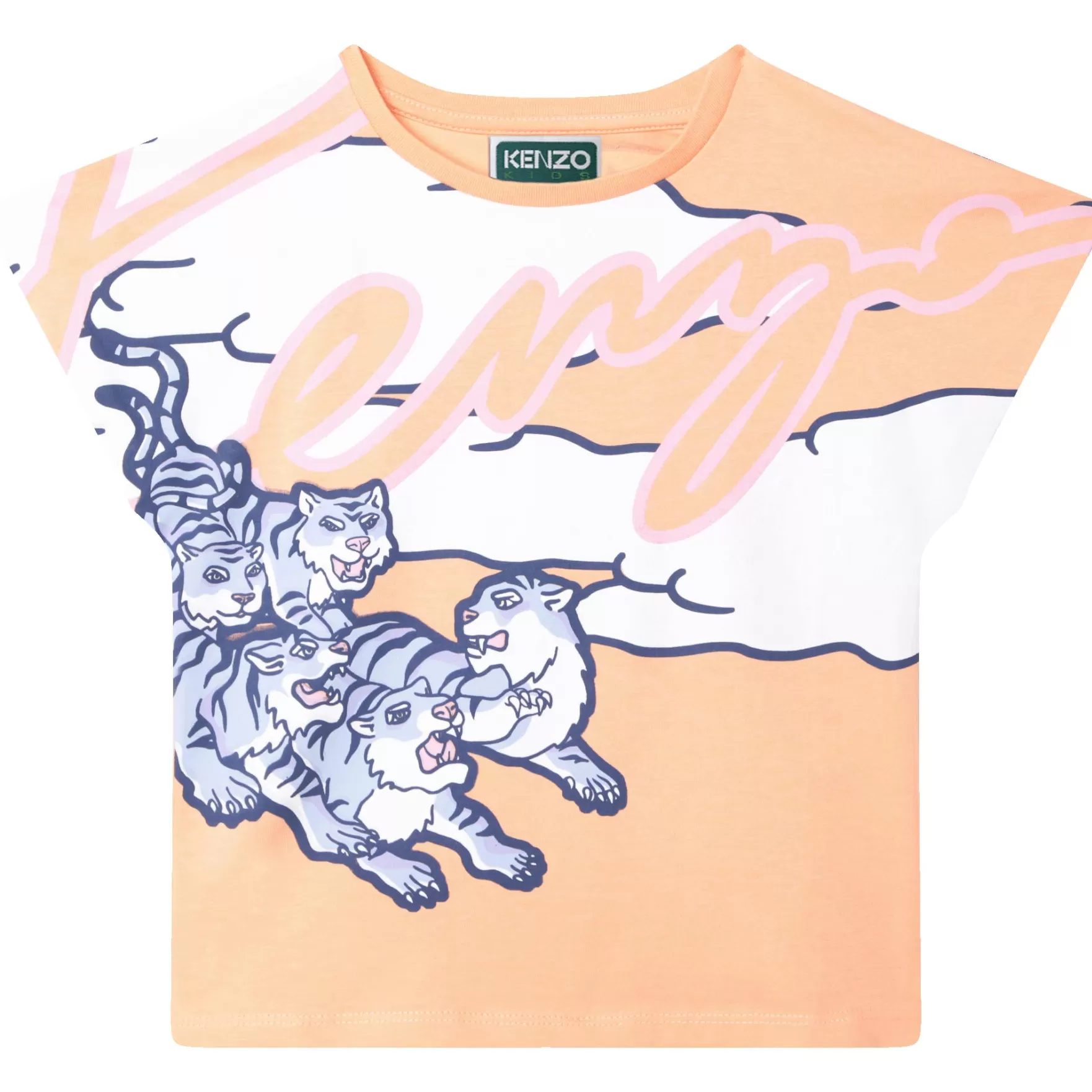 Meisje KENZO KIDS T-Shirt Met Korte Mouwen