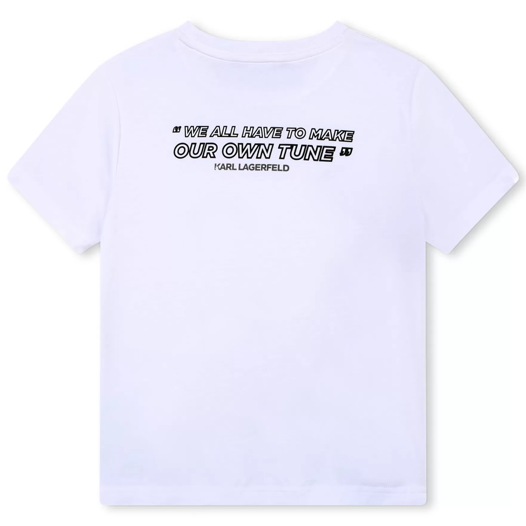 Jongen KARL LAGERFELD KIDS T-Shirt Met Korte Mouwen