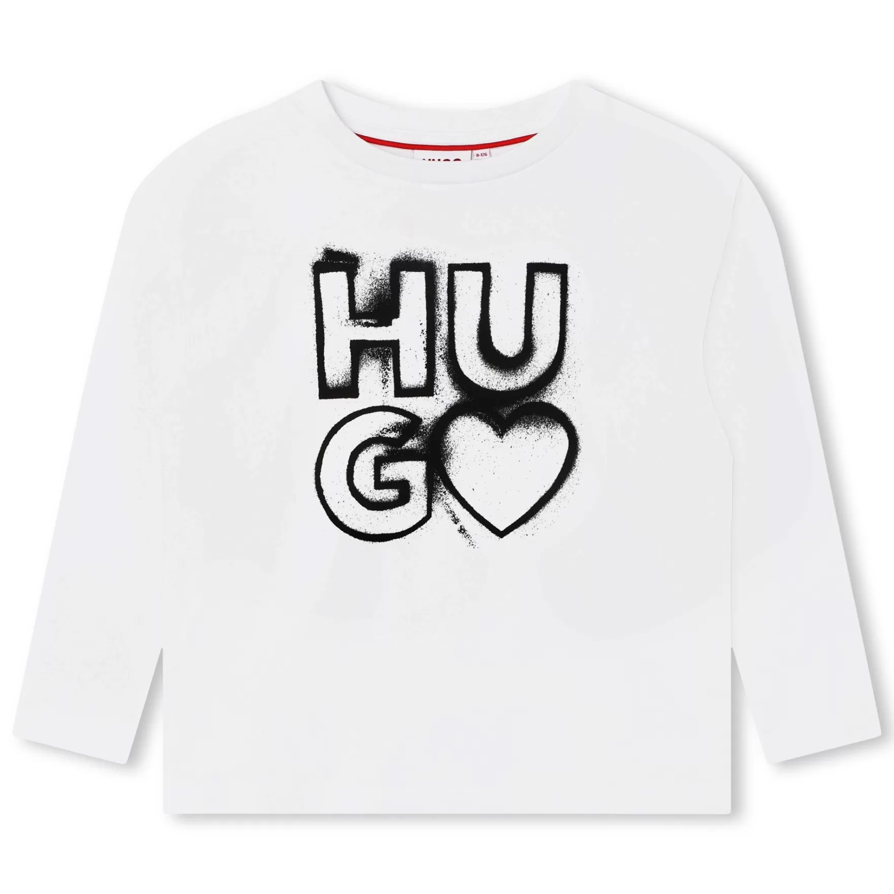 Meisje HUGO T-Shirt Met Lange Mouwen