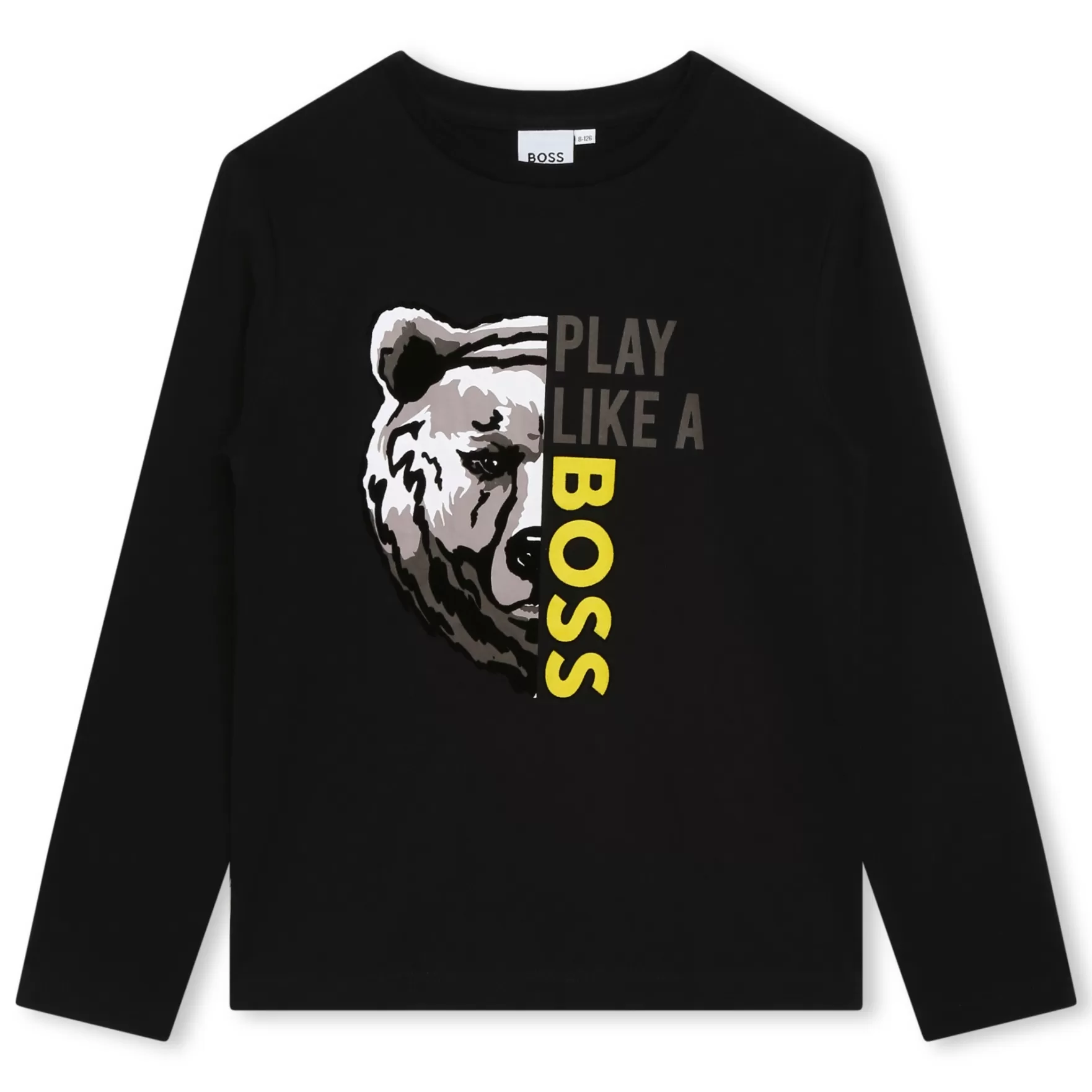 Jongen BOSS T-Shirt Met Lange Mouwen