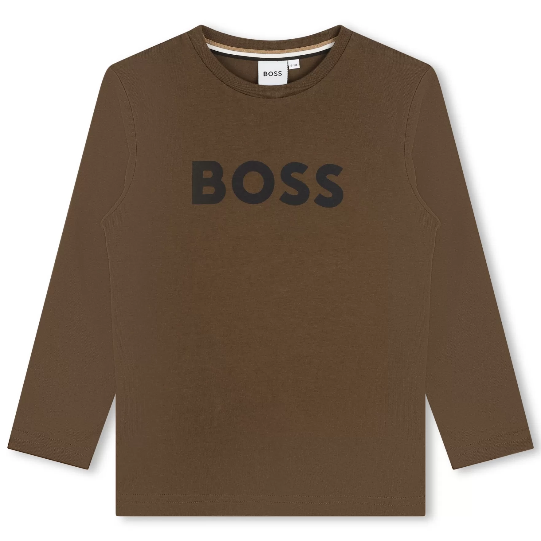 Jongen BOSS T-Shirt Met Lange Mouwen