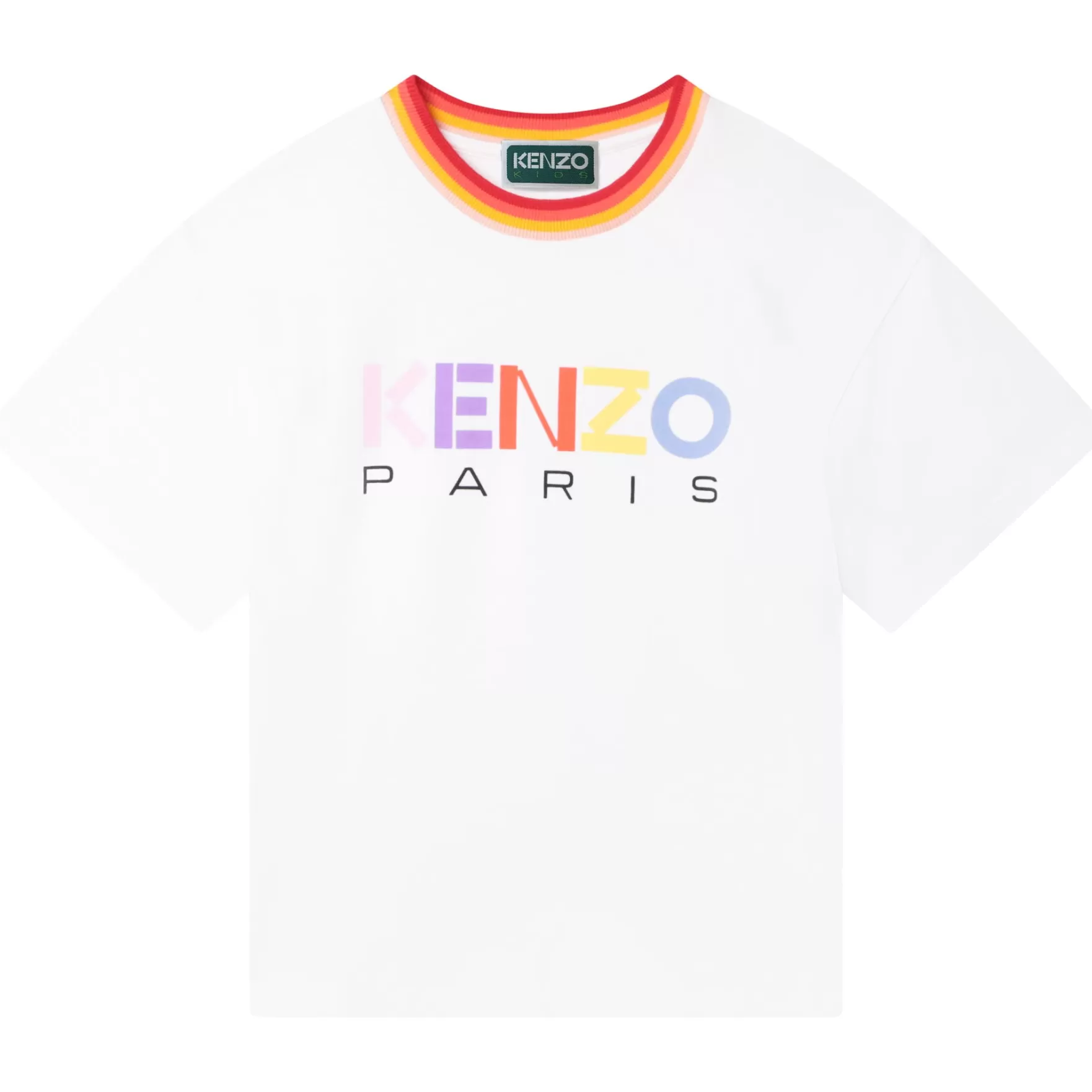 Meisje KENZO KIDS T-Shirt Met Logo-Opdruk