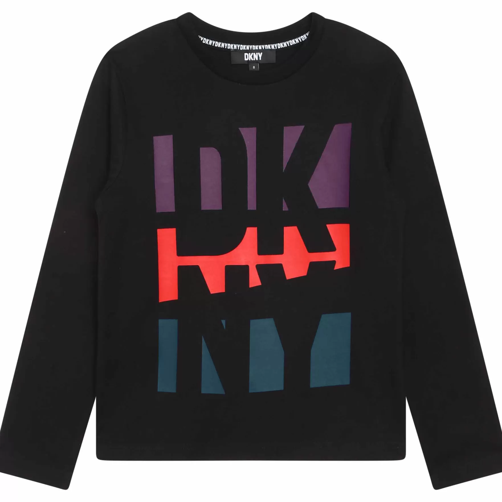 Jongen DKNY T-Shirt Met Logoprint